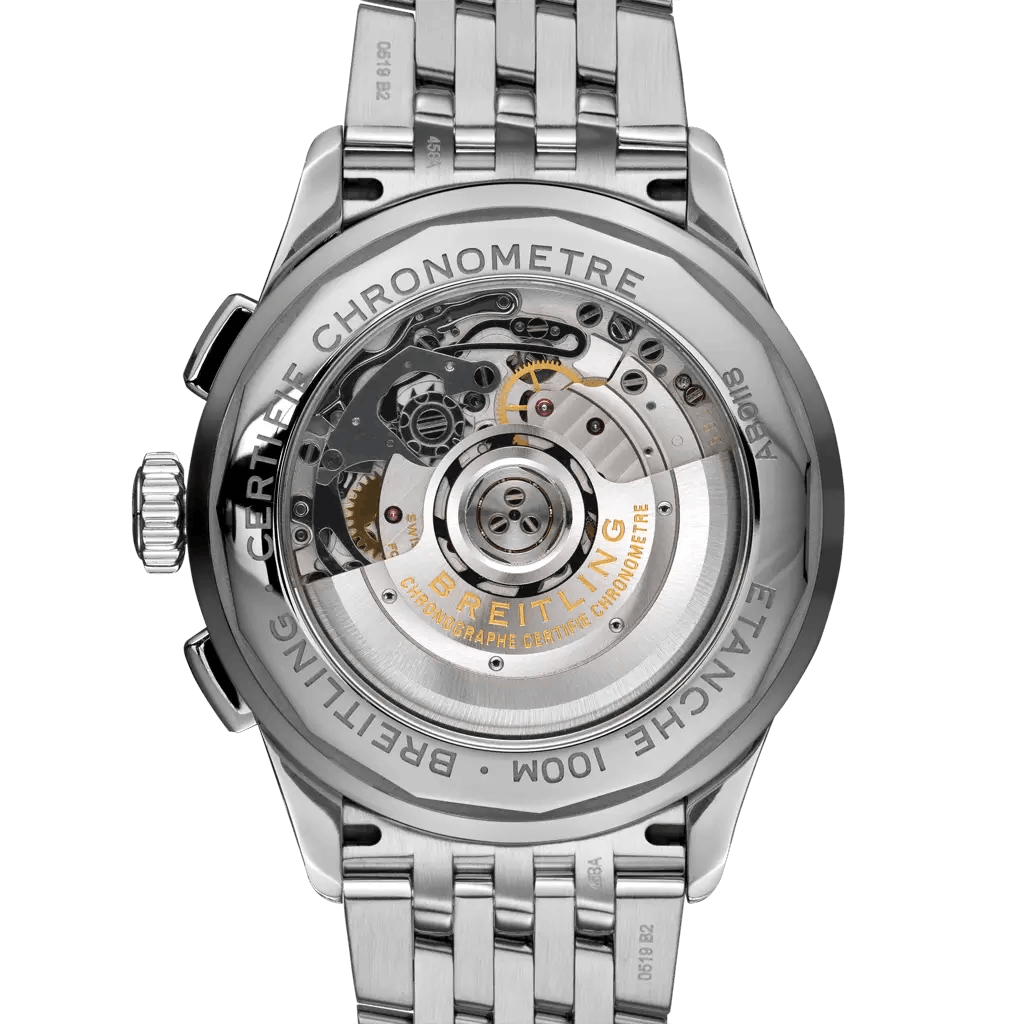 Breitling o1mt1gz0125 Size: OS / Premier B01 Watch in Black & Silver Size ONE SIZE - 4 Thumbnail
