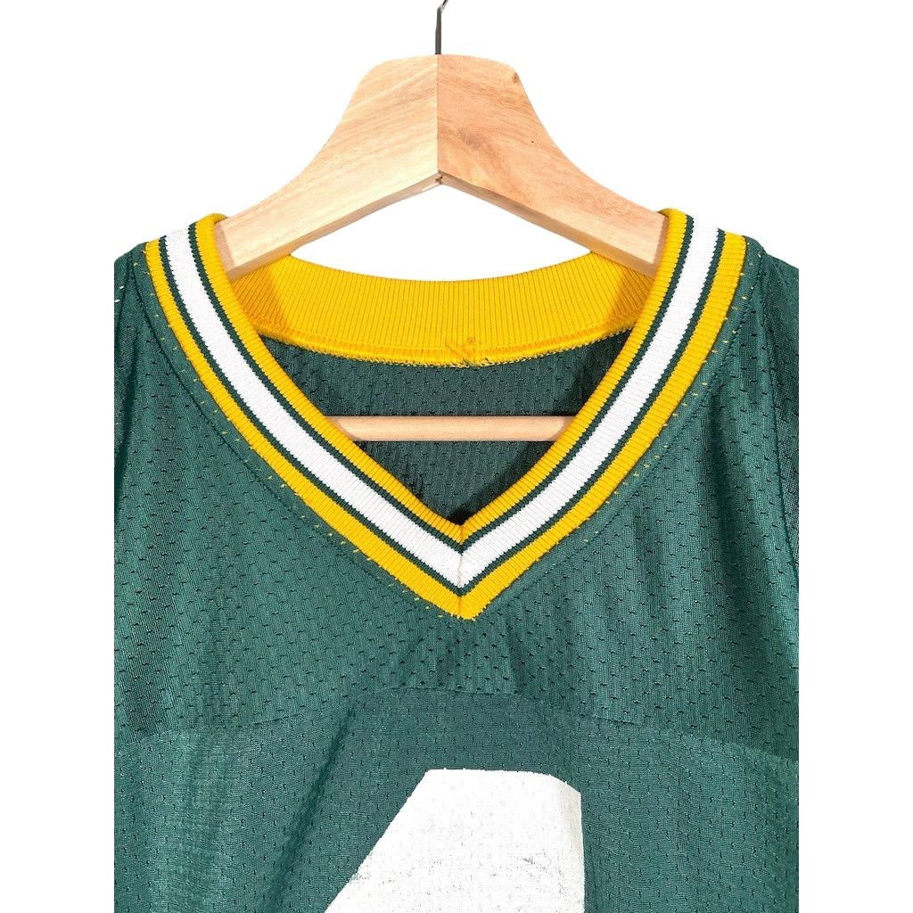 NFL × Vintage VTG 1990's Green Bay Packers Brett Farve Champion Jersey Size US L / EU 52-54 / 3 - 3 Thumbnail