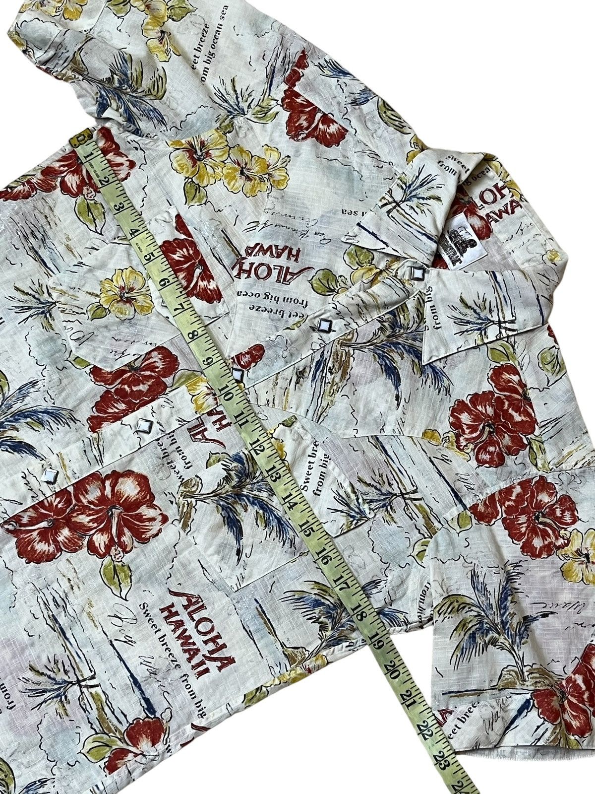 Japanese Brand NICE🔥ALOHA HAWAII OREGON TRAIL WESTERN SNAP BUTTON UPS SHIRT Size US S / EU 44-46 / 1 - 13 Thumbnail