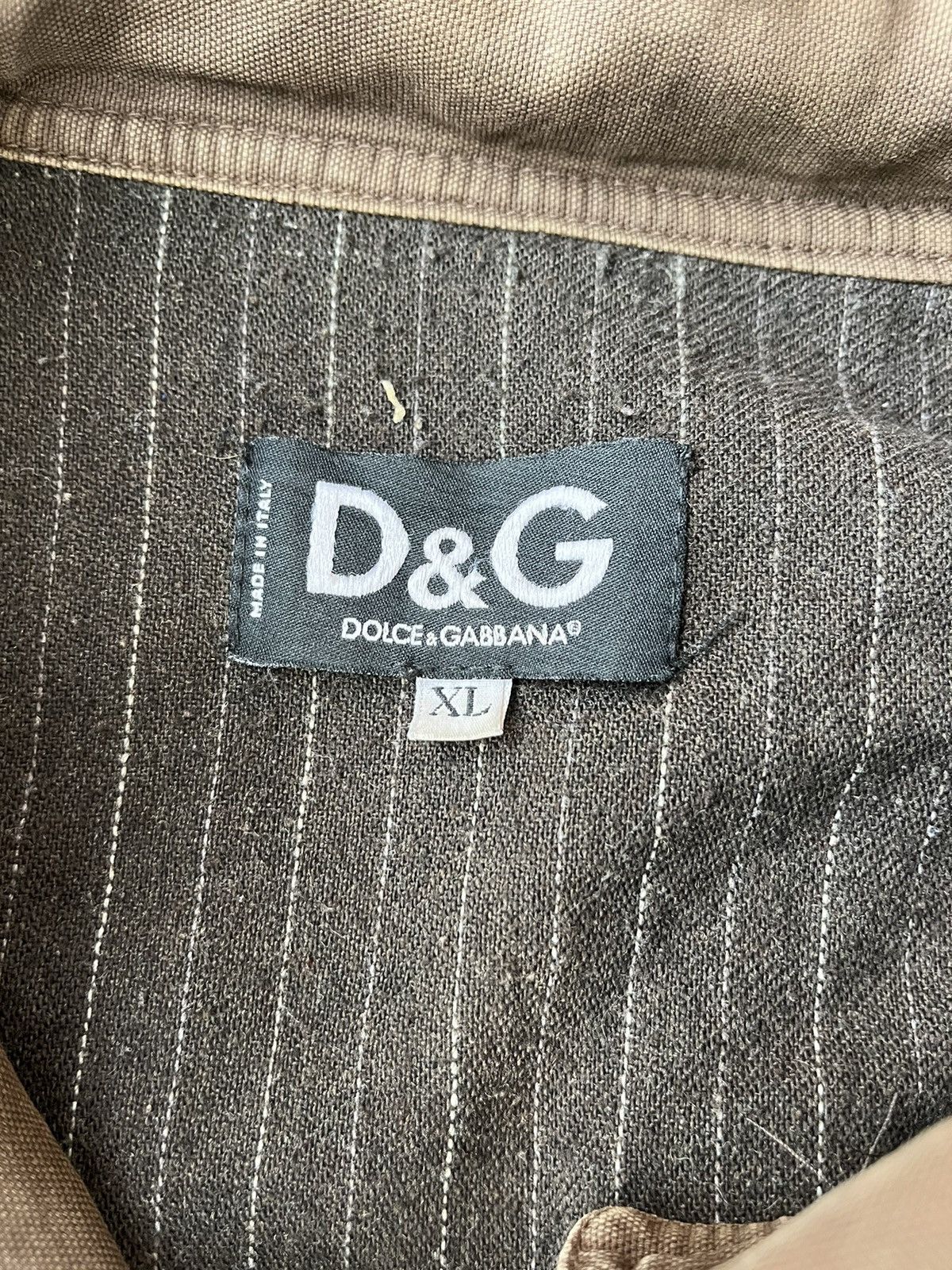 Dolce & Gabbana Dolce & Gabbana 2004 Cargo Military Jacket Size US XL / EU 56 / 4 - 5 Thumbnail