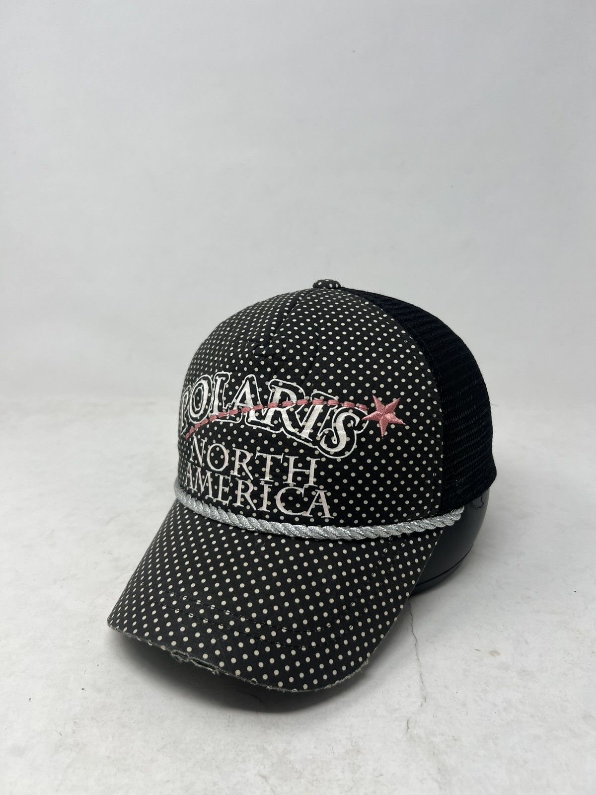 If Six Was Nine Polaris North America Polka Dot Trucker Hat Size ONE SIZE - 2 Thumbnail