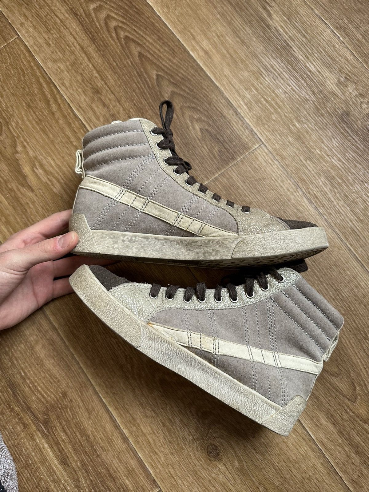 Hysteric Glamour Vintage Rare Maison Margiela Style Diesel Sneakers Size US 8.5 / IT 38.5 - 2 Thumbnail