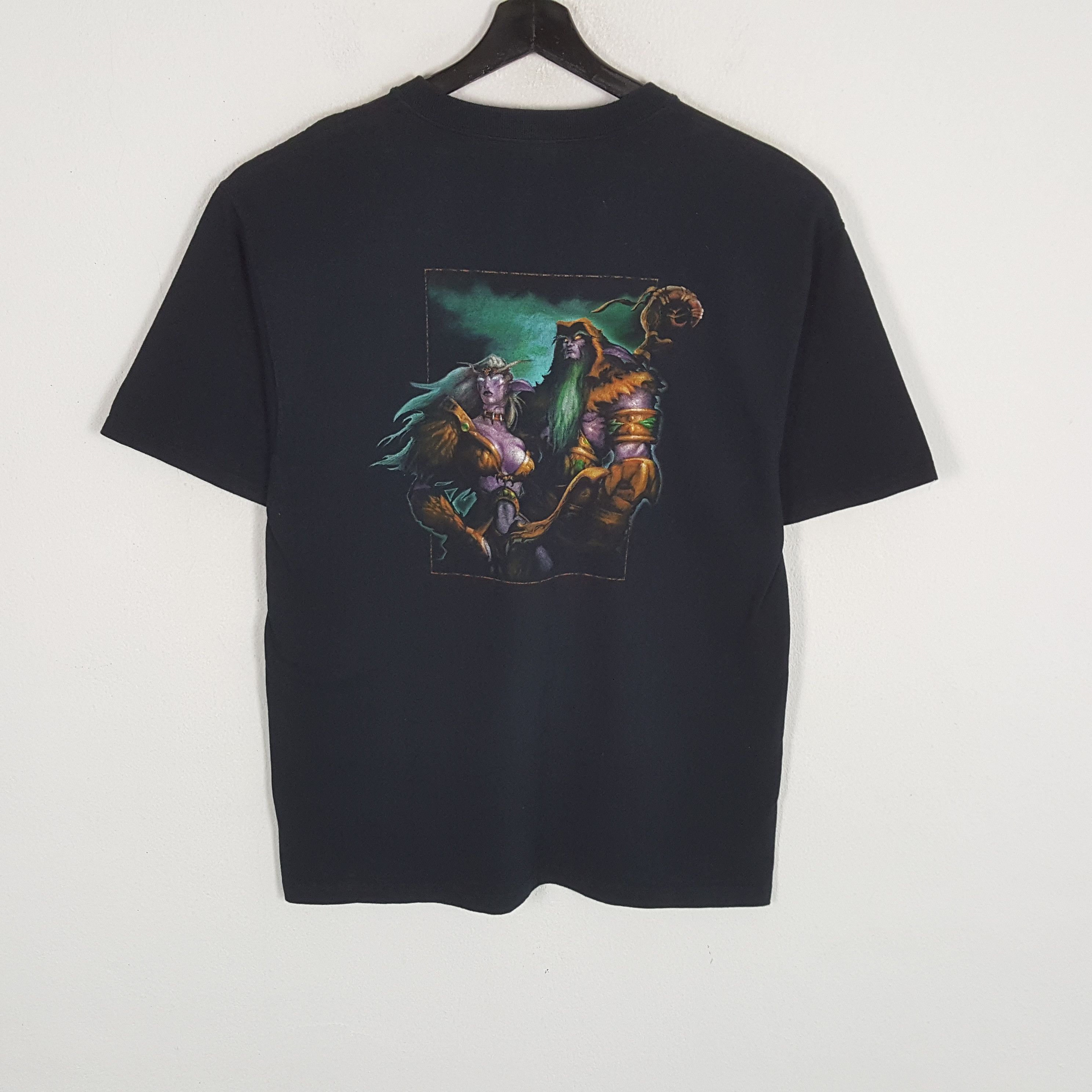 Playstation × The Game × Vintage WORLD WARCRAFT Video Games Promo Style Tshirt Size US L / EU 52-54 / 3 - 1 Thumbnail