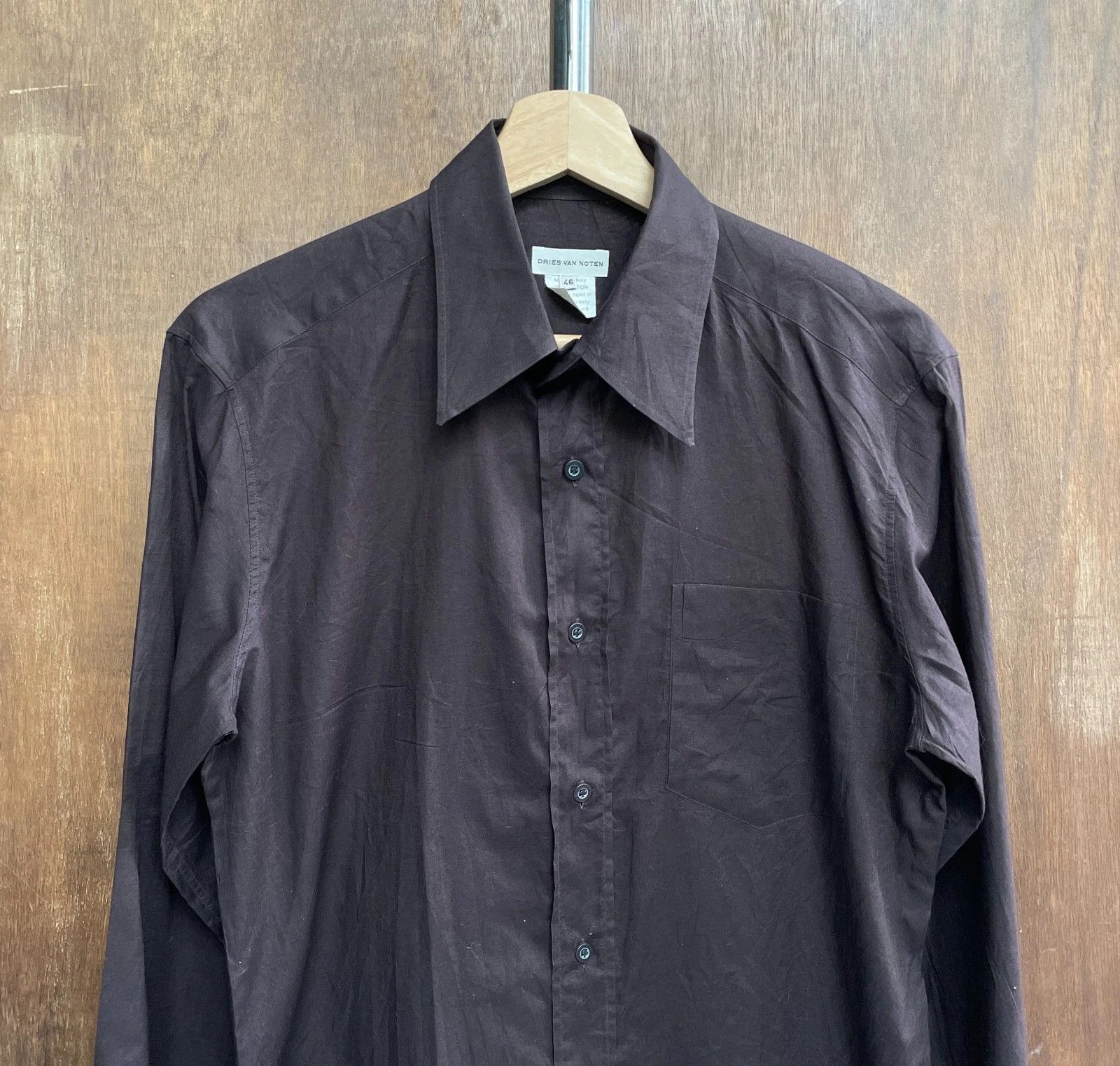Dries Van Noten DRIES VAN NOTEN Classic Shirt Size US M / EU 48-50 / 2 - 2 Thumbnail