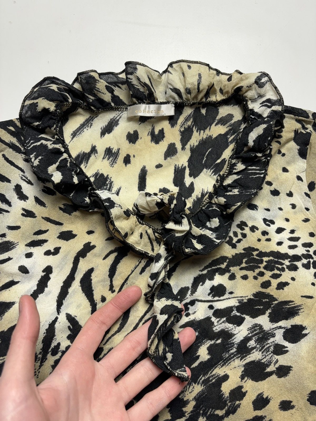 Vintage Mesh leopard vintage printed t-shirt cavalli style Size M / US 6-8 / IT 42-44 - 8 Thumbnail