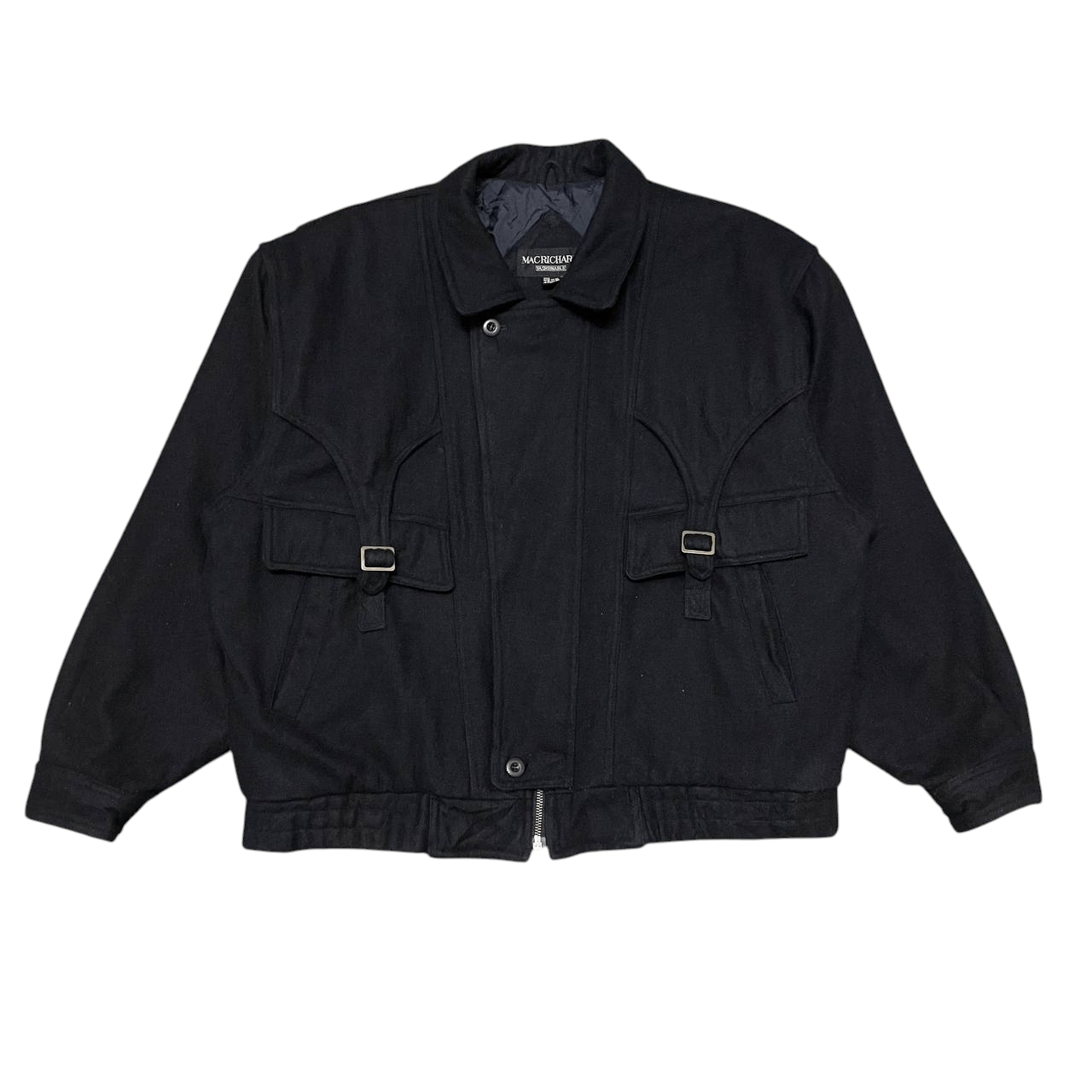 Issey Miyake Vintage Issey Miyake Inspired Wool Jacket by Mac Richard Size US L / EU 52-54 / 3 - 1 Thumbnail