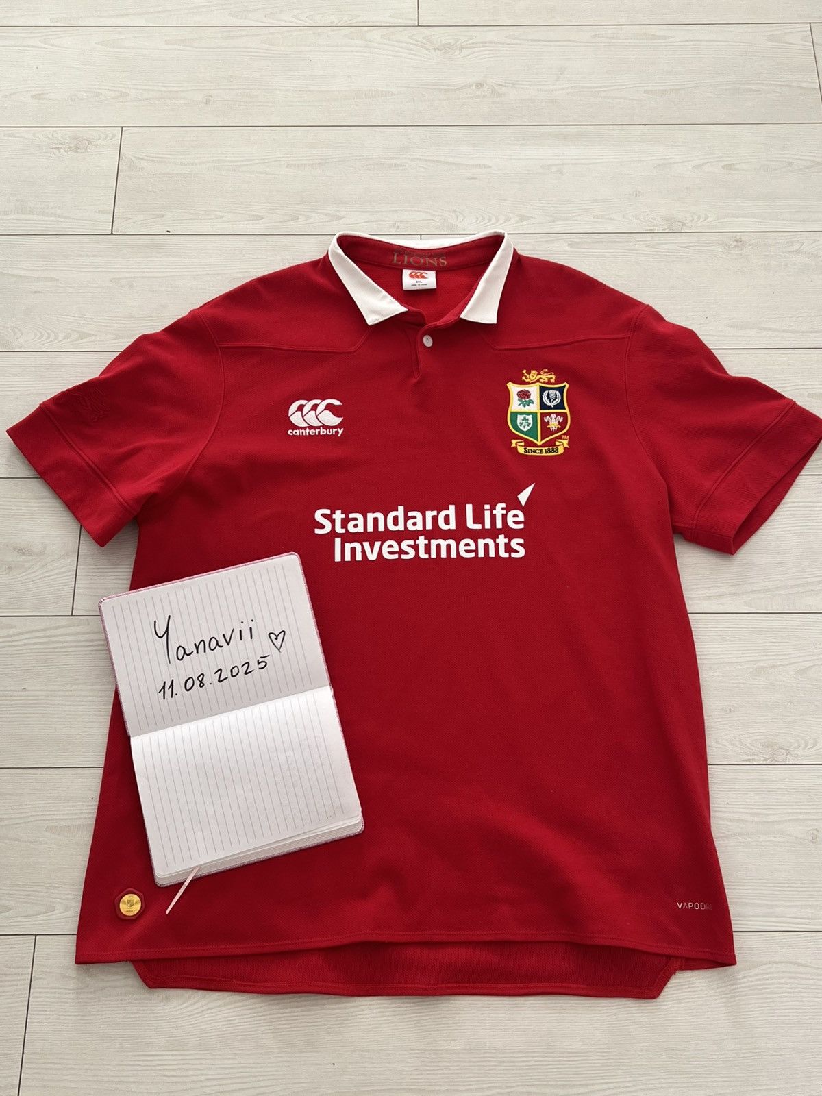 Canterbury of New Zealand Canterbury British & Irish Lions Rugby Jersey x sportwear Size US XXL / EU 58 / 5 - 1 Thumbnail