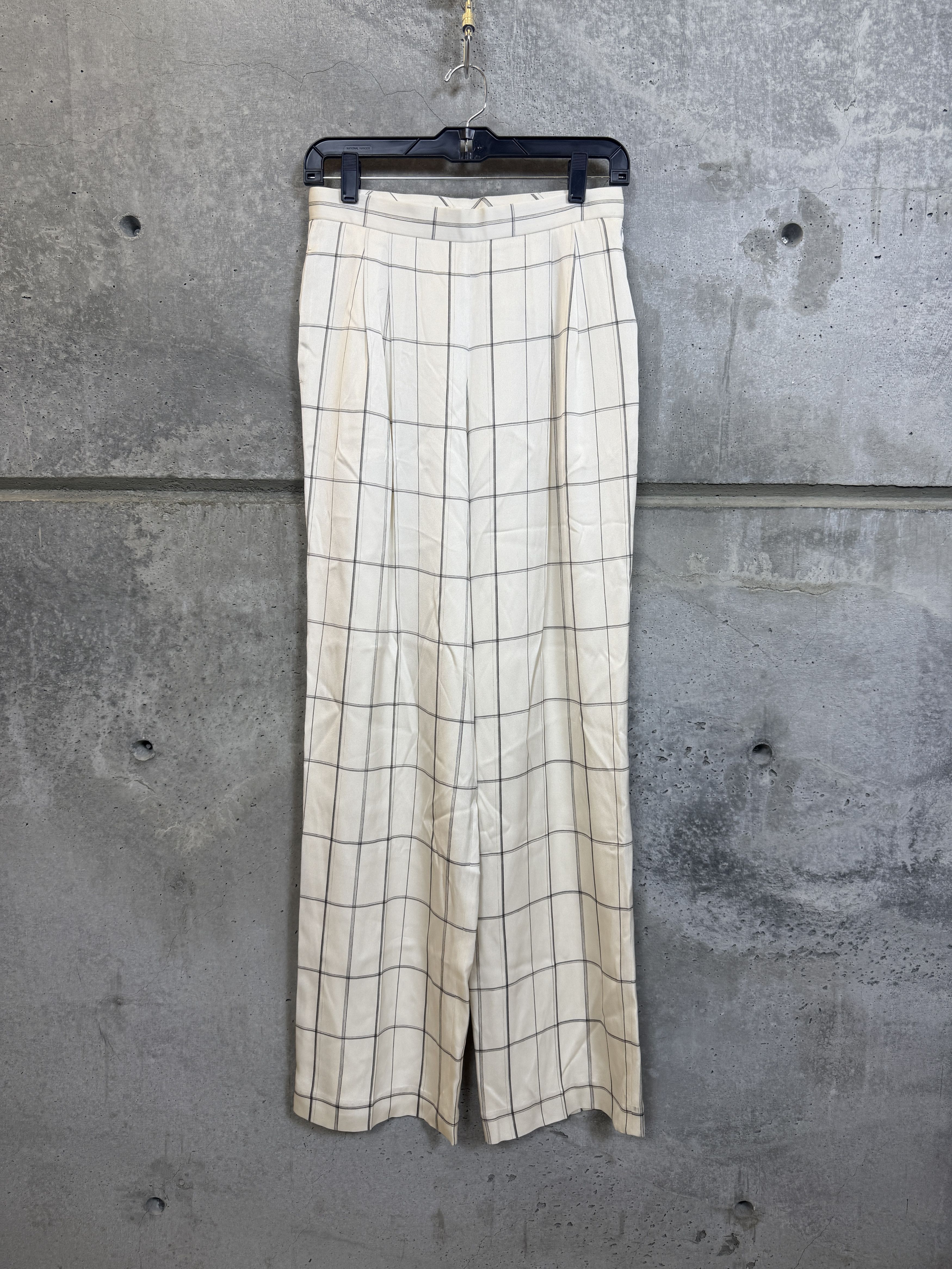 The Row The Row Side Zip Silk Pants Size 26" / US 2 / IT 38 - 1 Thumbnail