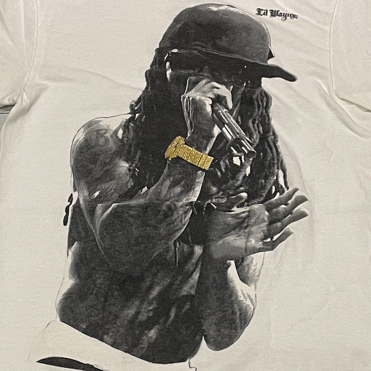 Lil Wayne × Rap Tees Rare Lil Wayne Hiphop Raptee Band Tee Size US S / EU 44-46 / 1 - 2 Thumbnail