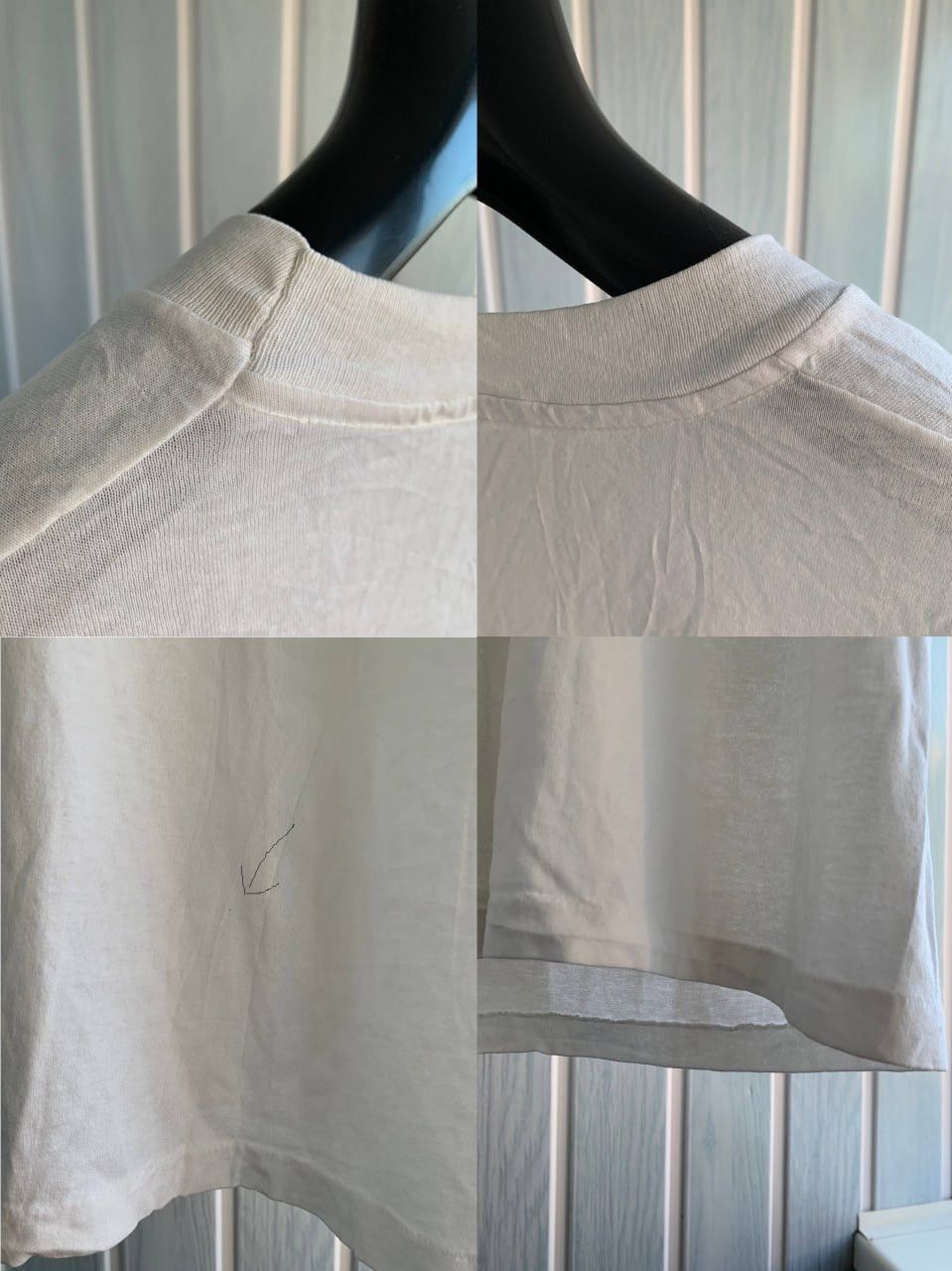 Vintage Vintage 1990 I`m A Safety Top Gun USA Hanes T-Shirt Size US M / EU 48-50 / 2 - 25 Thumbnail