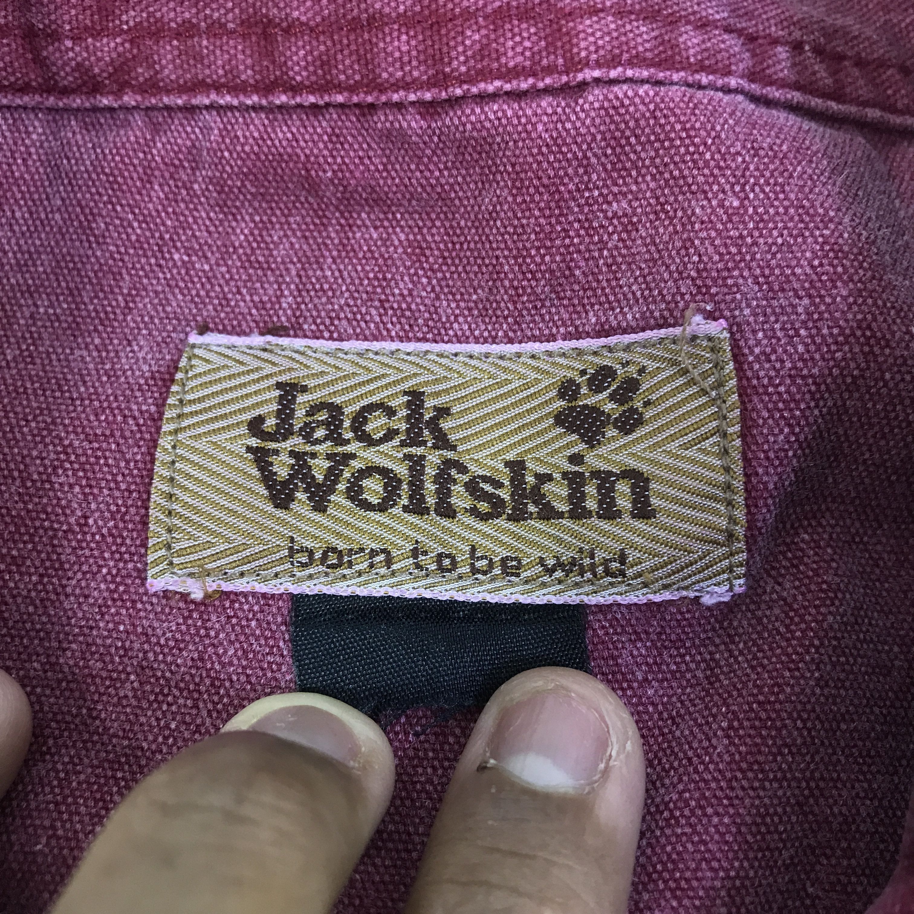 Jack Wolfskin Vintage Jack Wolfskin work Button Up Shirts K117B16 Size US L / EU 52-54 / 3 - 14 Thumbnail