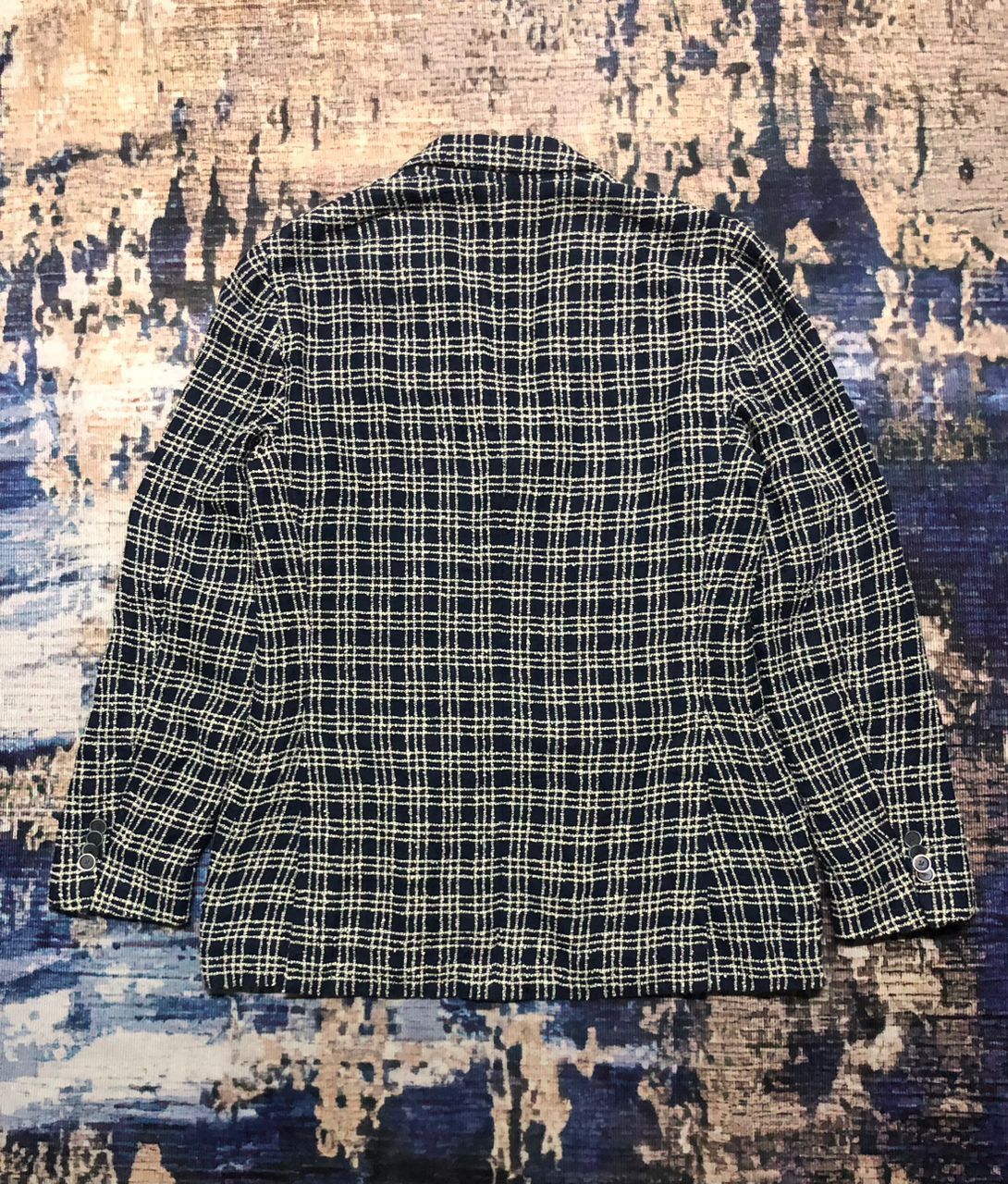 Lardini Lardini Spring/Summer Jacquard Jacket Tag Size 48 Size US M / EU 48-50 / 2 - 2 Thumbnail