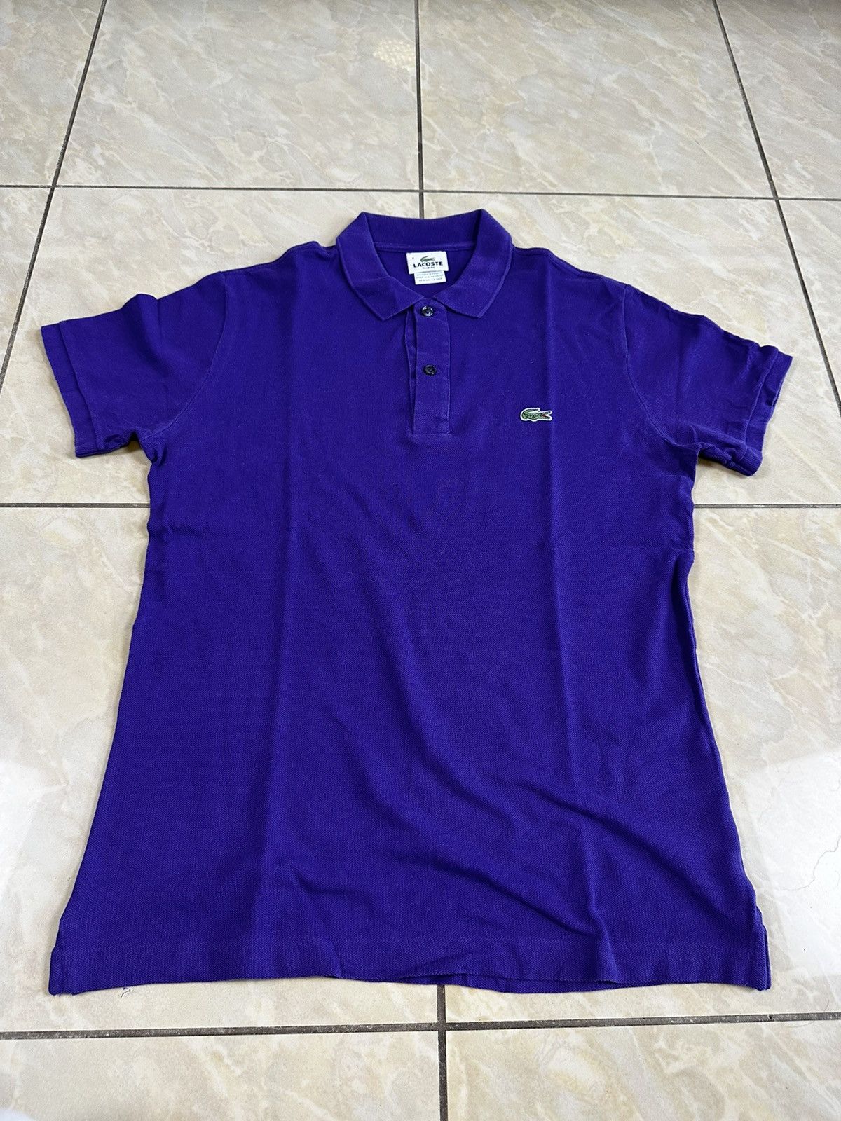 Lacoste Purple Lacoste Polo Shirt Size US M / EU 48-50 / 2 - 1 Thumbnail