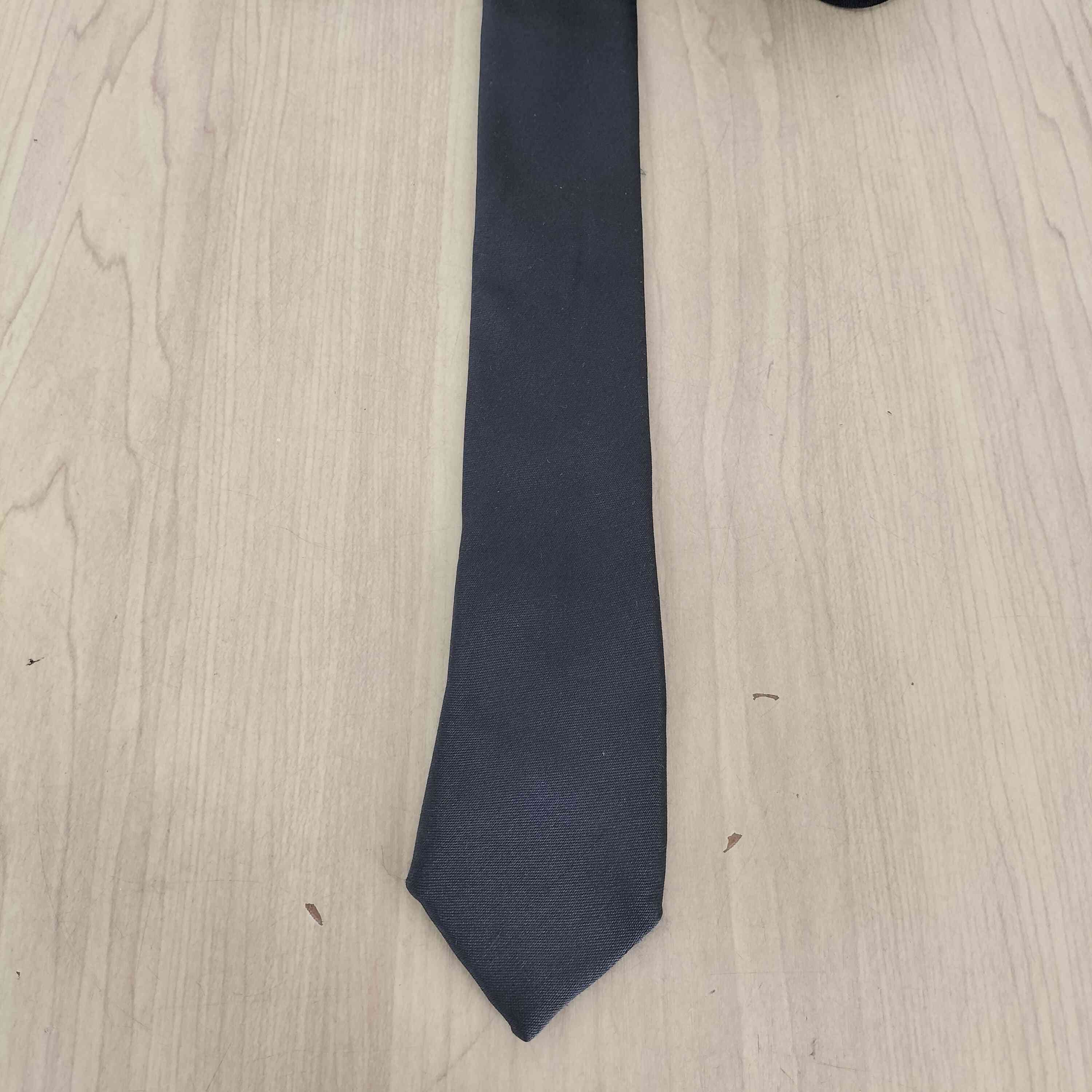 Yohji Yamamoto Yohji Yamamoto Pour Homme Centerline Silk Tie Size ONE SIZE - 4 Thumbnail