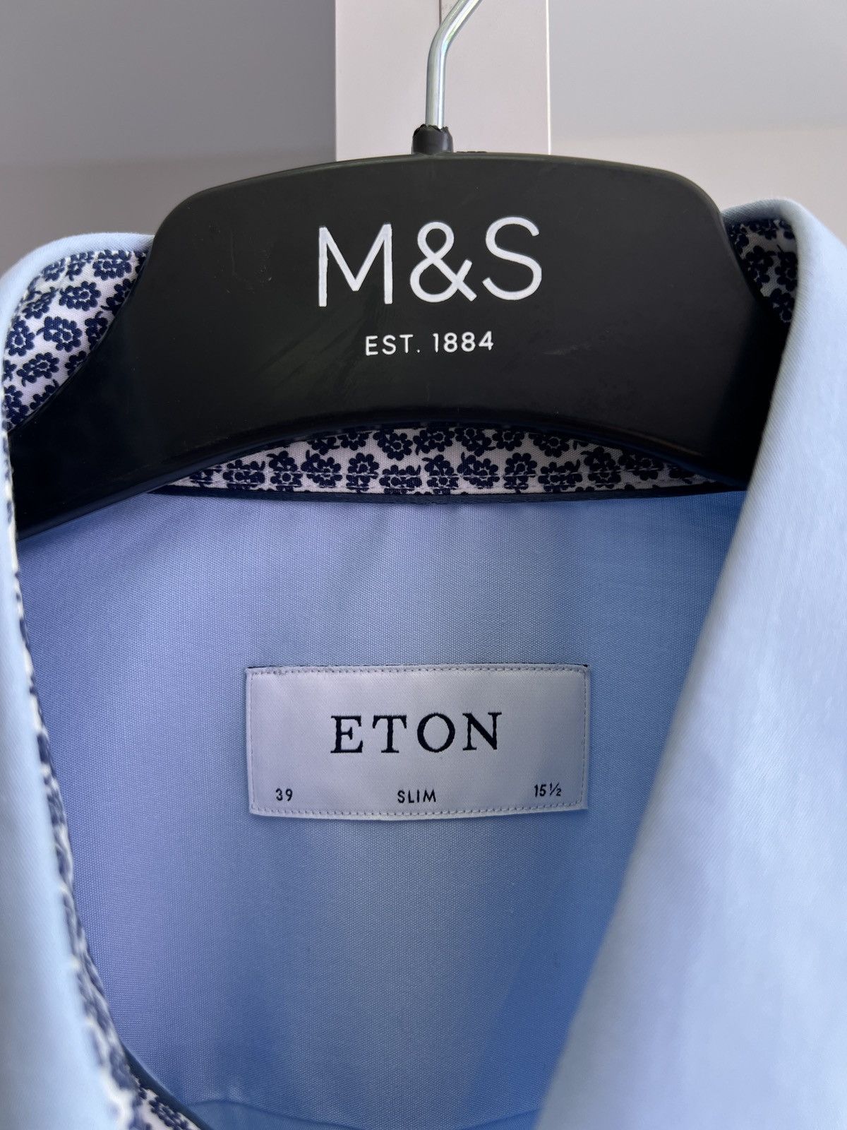Eton × Vintage Vintage Eton Luxury Button Up Shirt Size US M / EU 48-50 / 2 - 6 Thumbnail