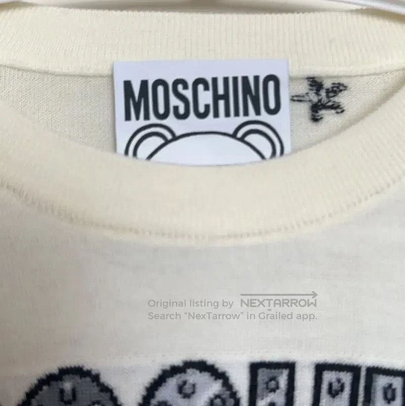 Moschino Moschino Women's White Silk Sweater . Size M / US 6-8 / IT 42-44 - 6 Thumbnail