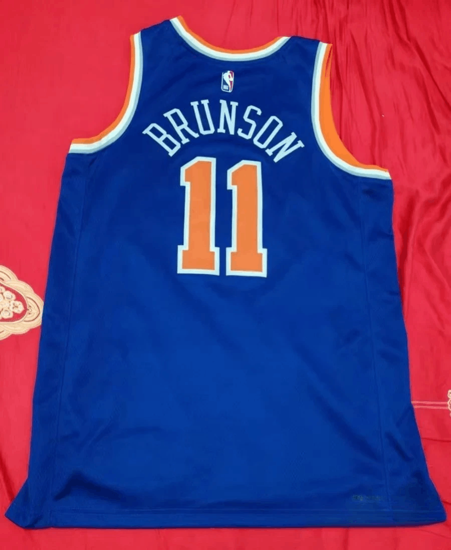 NBA New York Knicks #11 Jalen Brunson Jersey Size US XL / EU 56 / 4 - 2 Thumbnail
