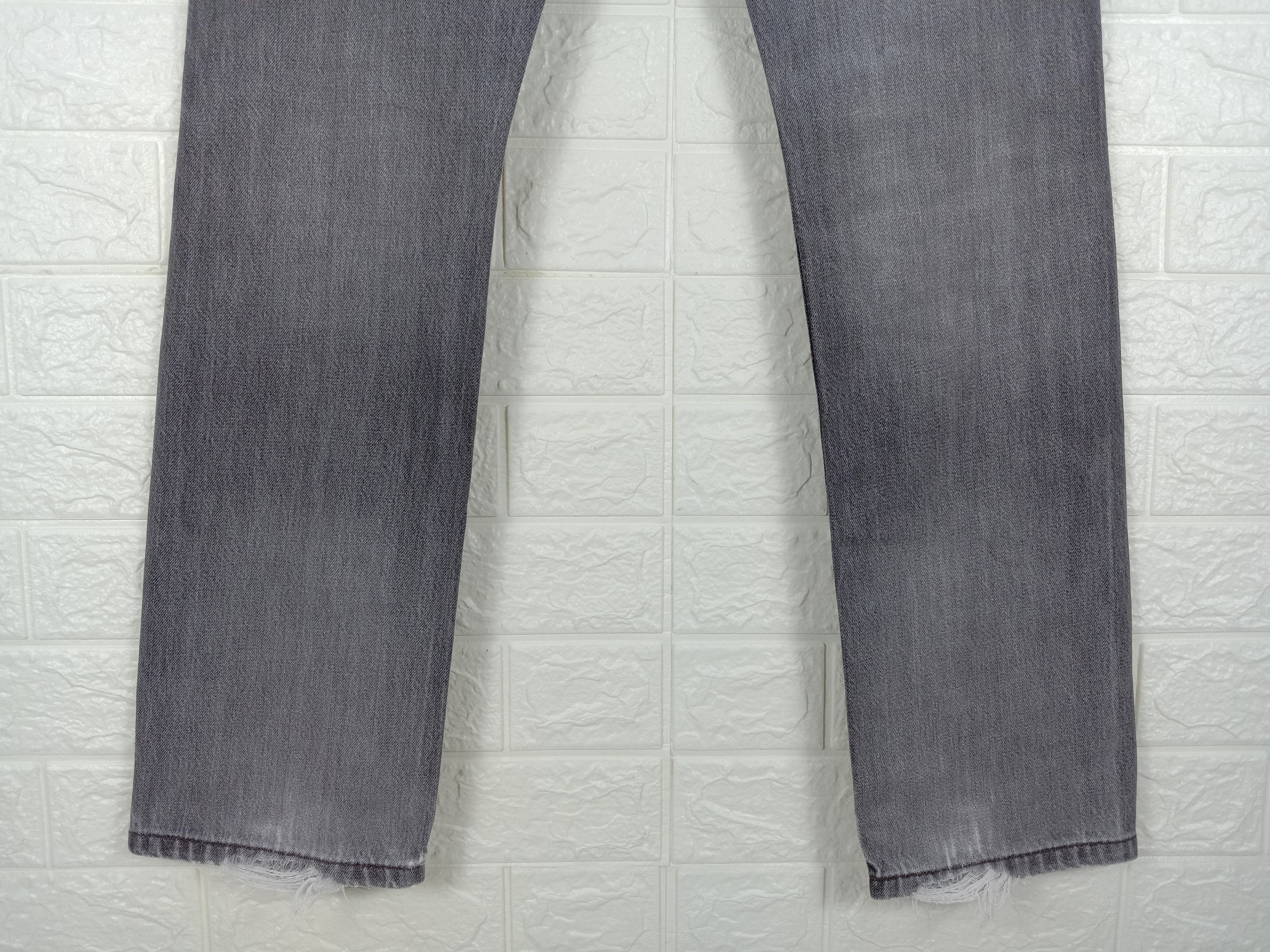Levi's Vintage Levi's 501 Faded Black Jeans Buttons Fly Denim Size US 28 / EU 44 - 8 Thumbnail