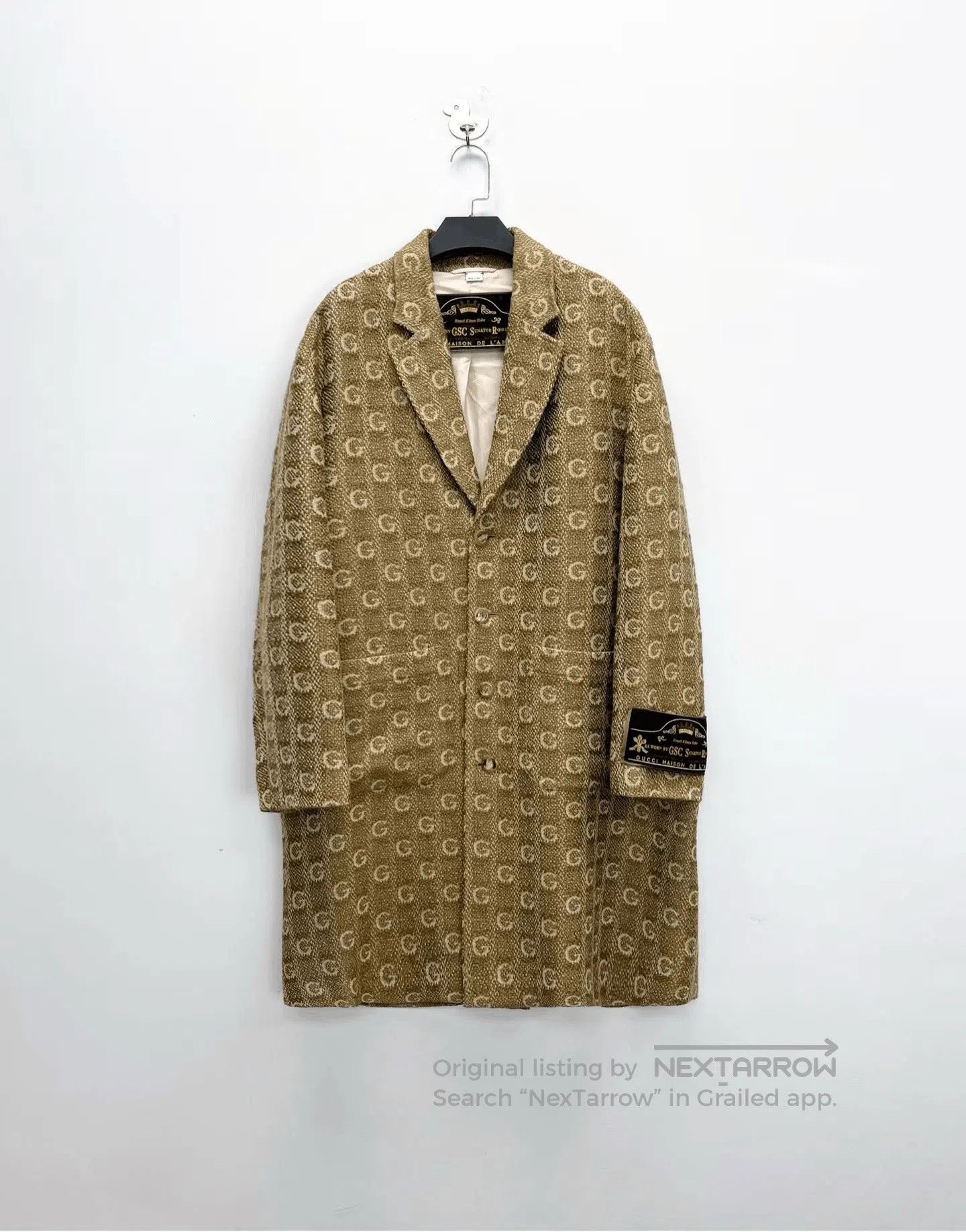 Gucci Gucci G Monogram Wool Long Coat. Size US S / EU 44-46 / 1 - 1 Thumbnail