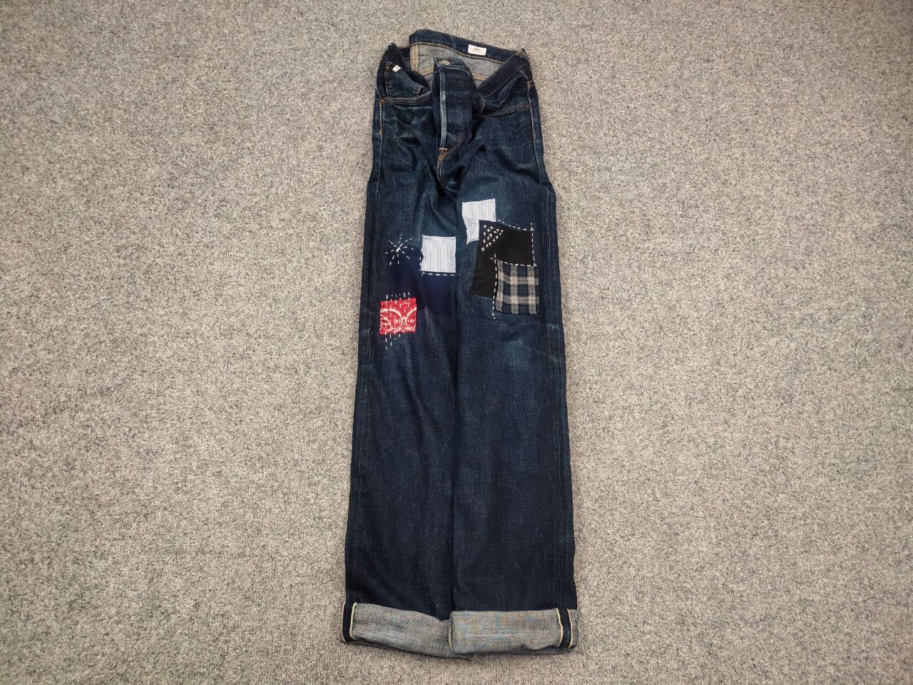 Edwin Vintage Edwin Japan Made Embroidered Selvedge Denim Jeans Size US 34 / EU 50 - 2 Thumbnail