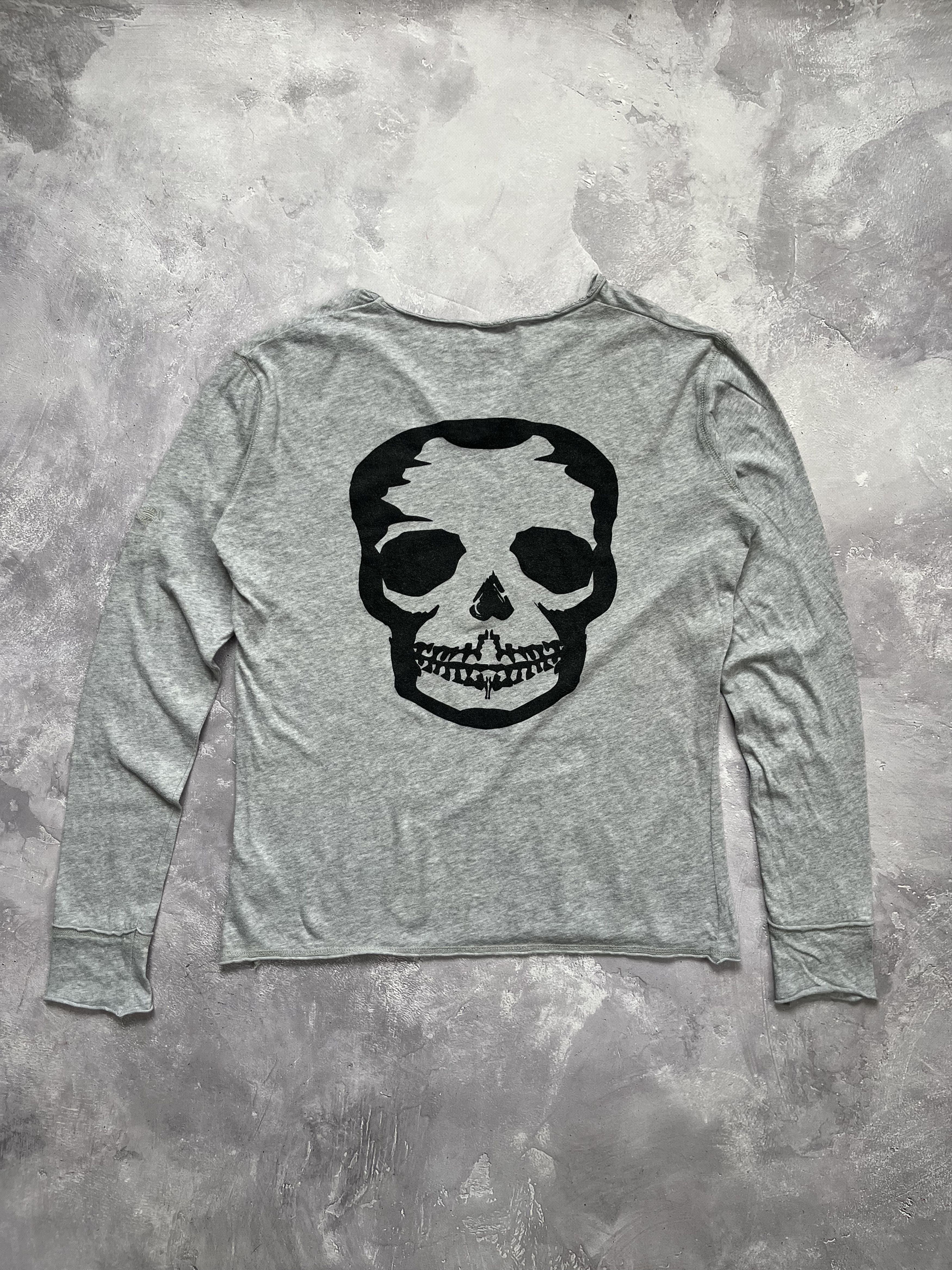 Zadig & Voltaire Zadig & Voltaire Monastir ML Custo Tunisien Skull Shirt Top Size XS / US 0-2 / IT 36-38 - 1 Thumbnail