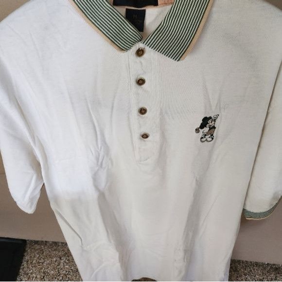 Disney Antigua The Disney Store Embellished Mickey Mouse Golf SS Sz Size US M / EU 48-50 / 2 - 6 Thumbnail