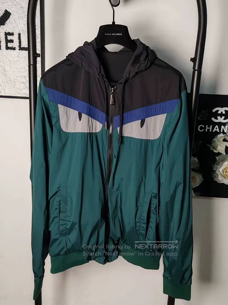 Fendi Fendi Reversible Little Monster Nylon Jacket Size US M / EU 48-50 / 2 - 1 Thumbnail