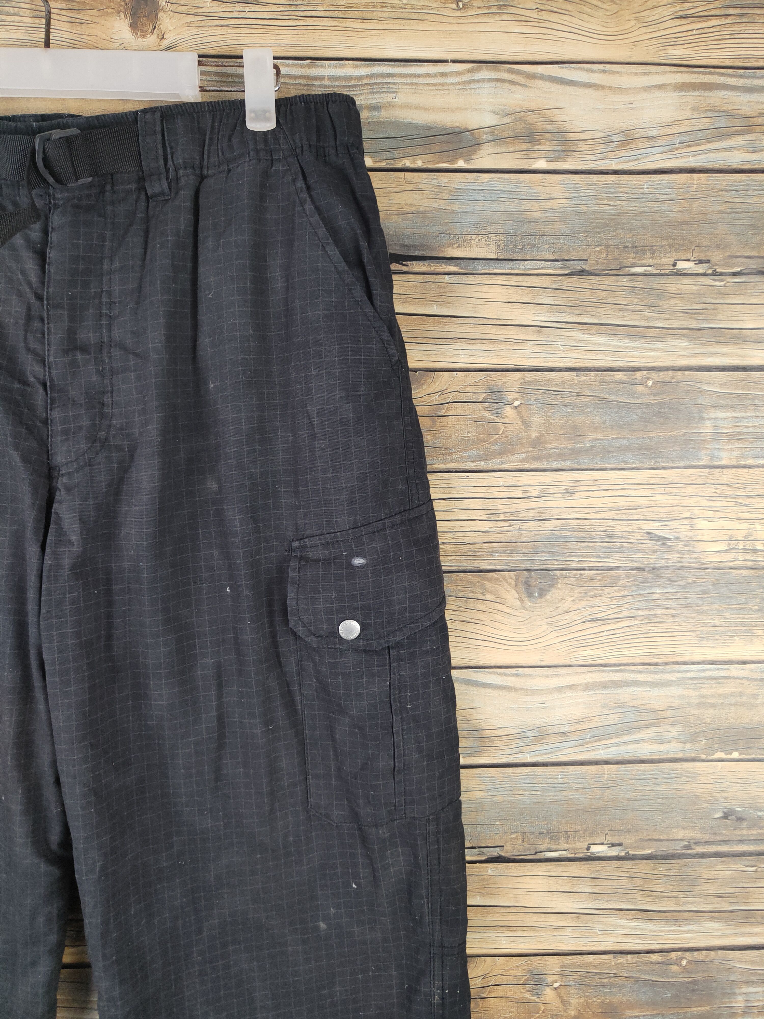 Japanese Brand Japanese Brand Black Multipocket Cargo Pants #1482 Size US 33 - 5 Thumbnail