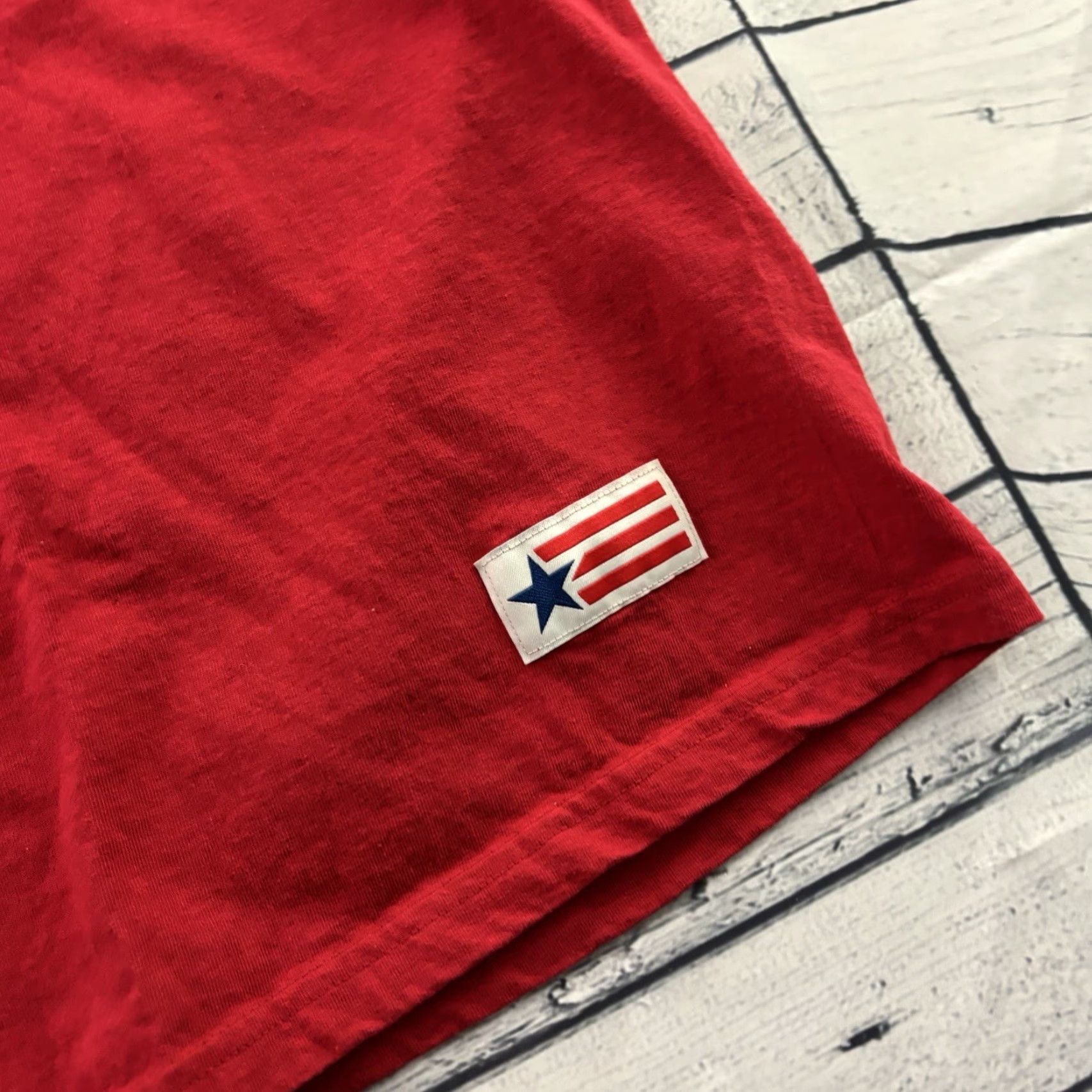 Vintage American Giant T-Shirt Mens 2XL Red Short Sleeve Shirt Size US XXL / EU 58 / 5 - 2 Thumbnail