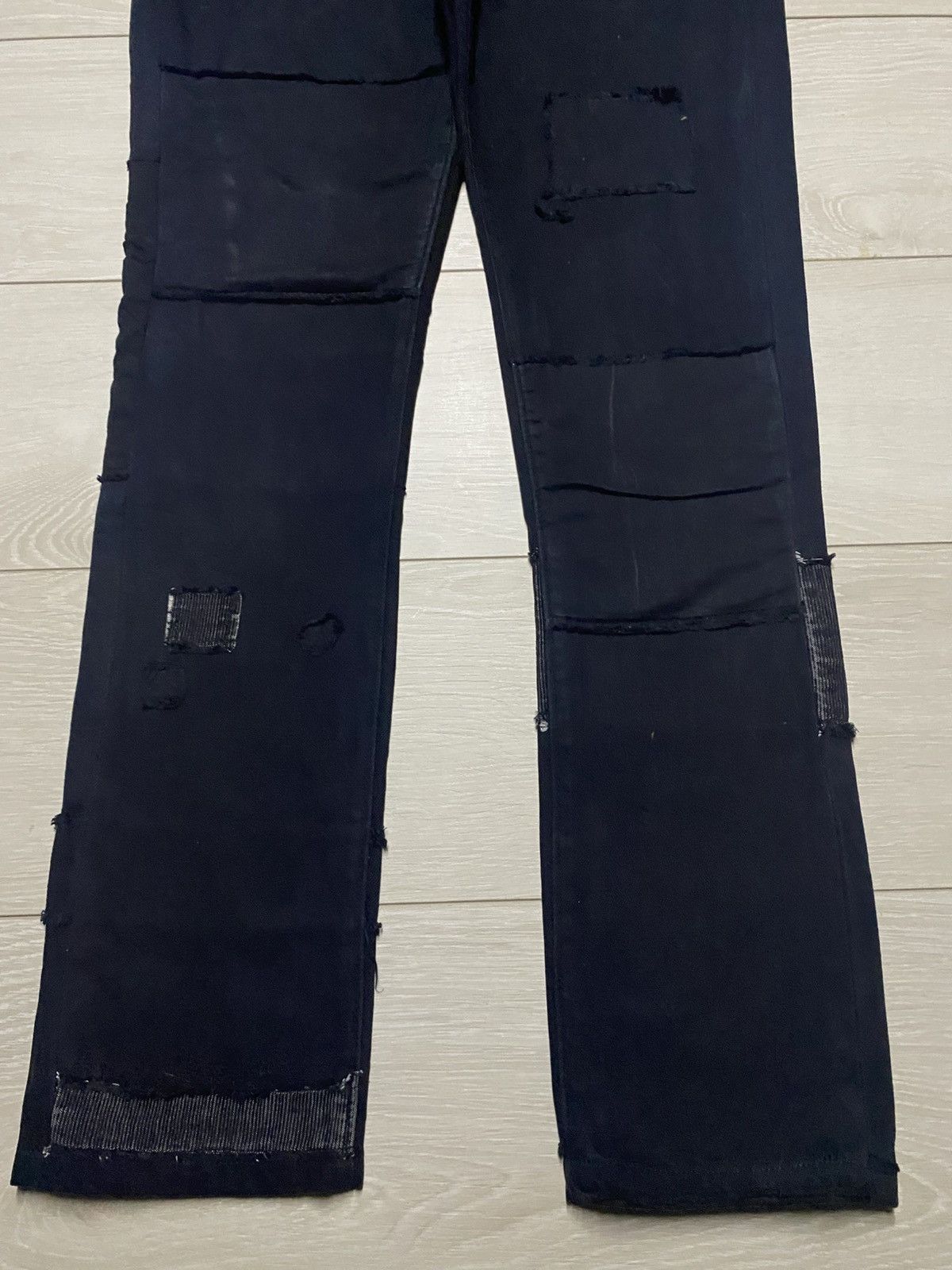 NANO universe Vintage Nano Univers Black Denim Skinny Style Jeans Size US 32 / EU 48 - 5 Thumbnail