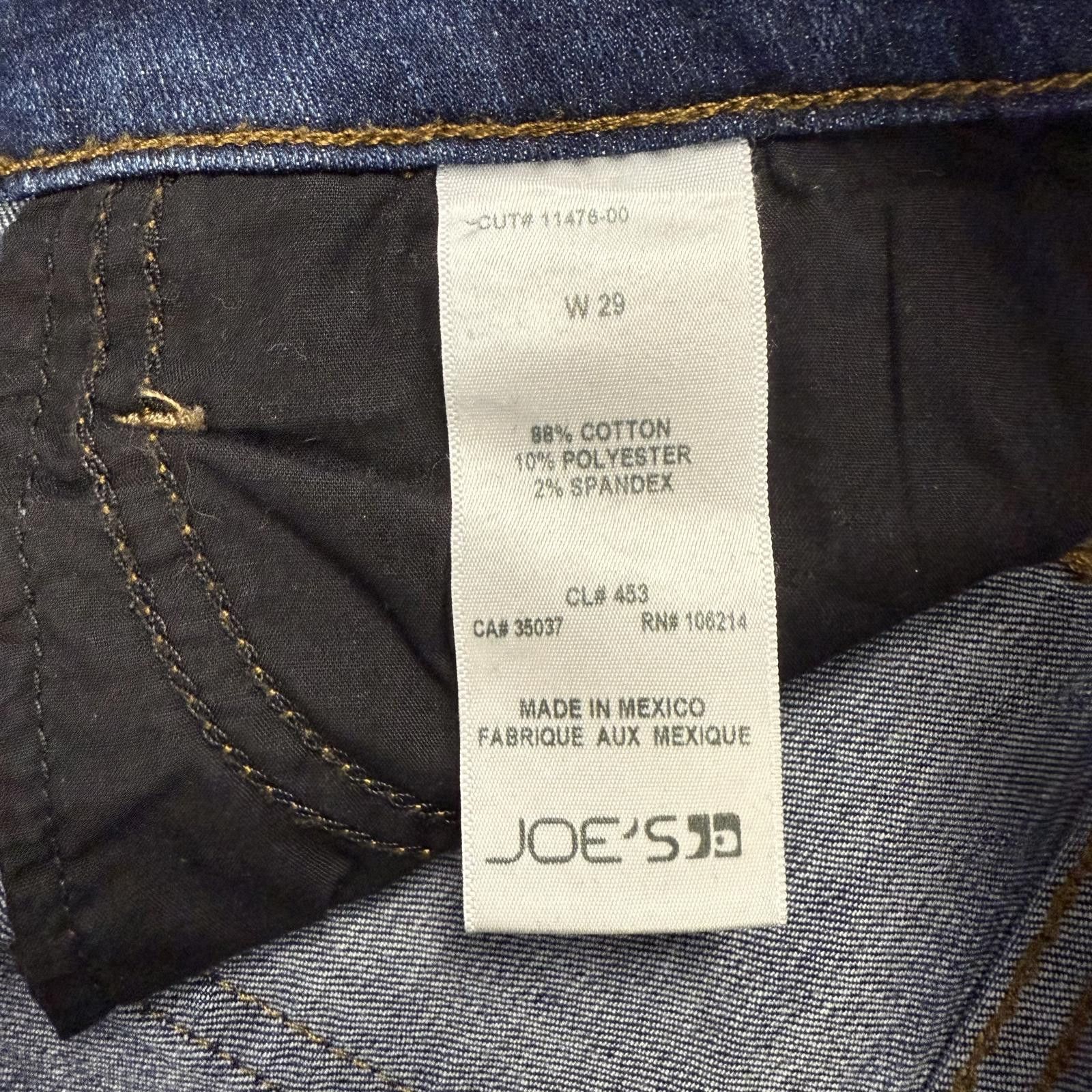 Designer Joe's Skinny Premium Denim Dark Wash Jeans - W 29 Size 29" - 8 Thumbnail