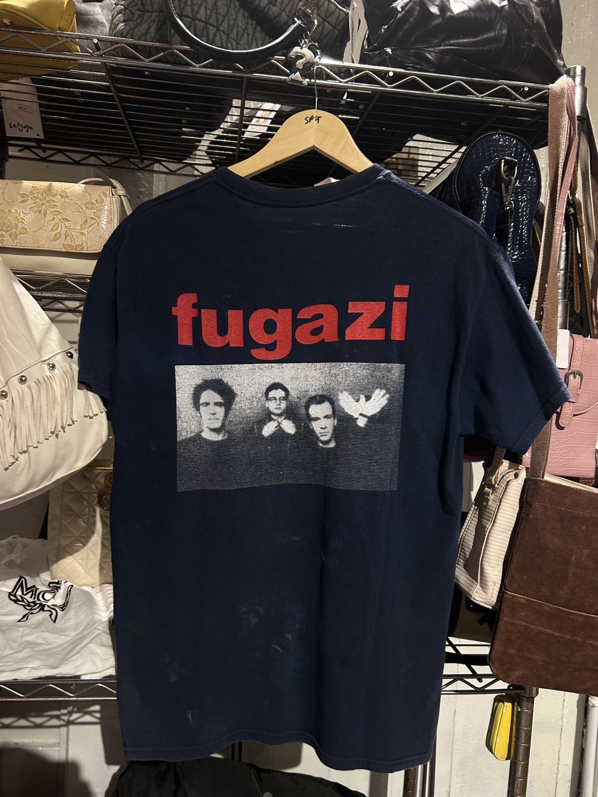 Band Tees vintage Fugazi band t-shirt 2004 Size US L / EU 52-54 / 3 - 3 Thumbnail