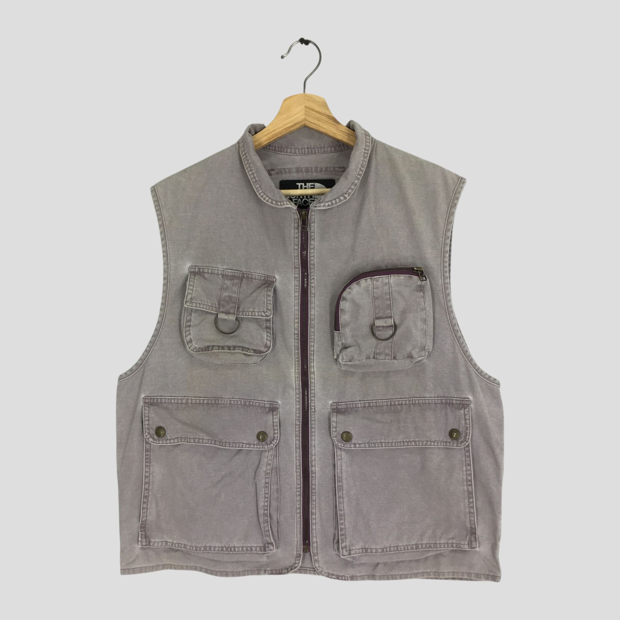 The North Face Vintage The North Face Cargo Vest Coat Hunting Jacket Size US L / EU 52-54 / 3 - 1 Thumbnail