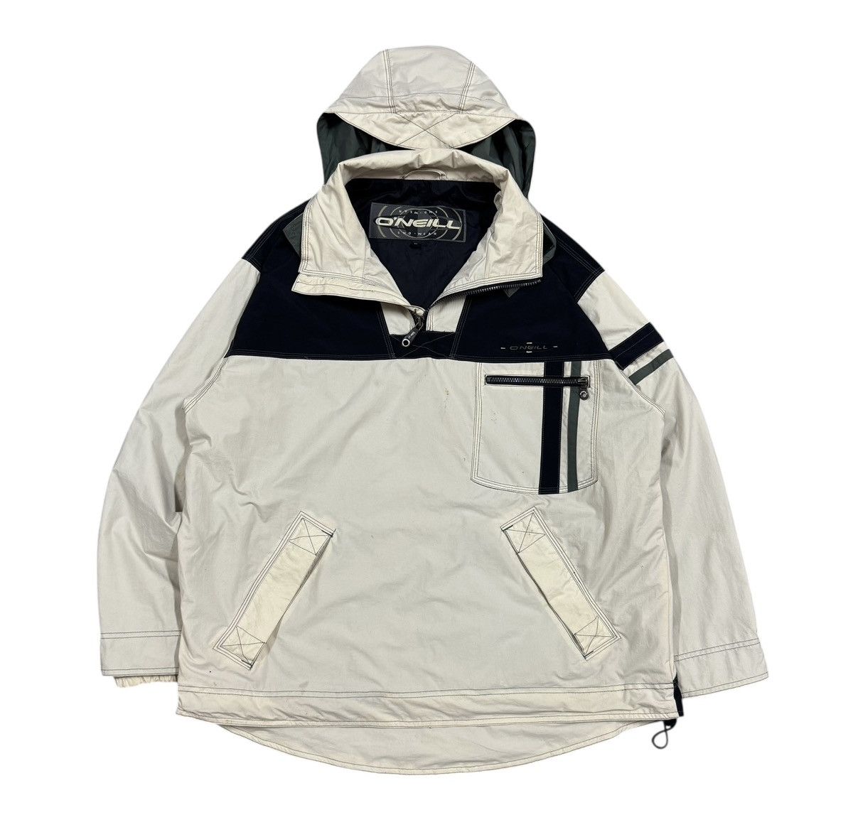 O'Neill Vtg🔥90s O’neill Snowear Color Block Pullover Gorpcore Jacket Size US M / EU 48-50 / 2 - 1 Thumbnail