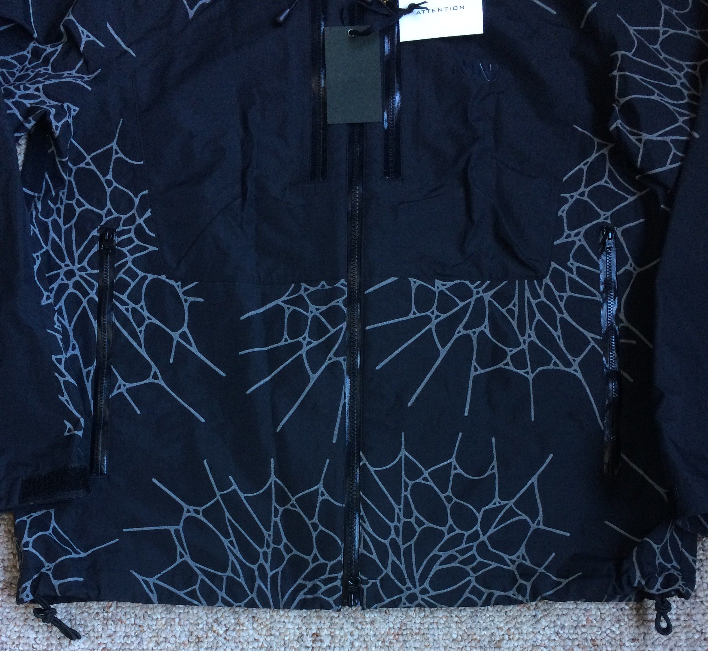 Number (N)ine NEW Number (N)ine Spider Web Snowboard Jacket Size US XL / EU 56 / 4 - 4 Thumbnail
