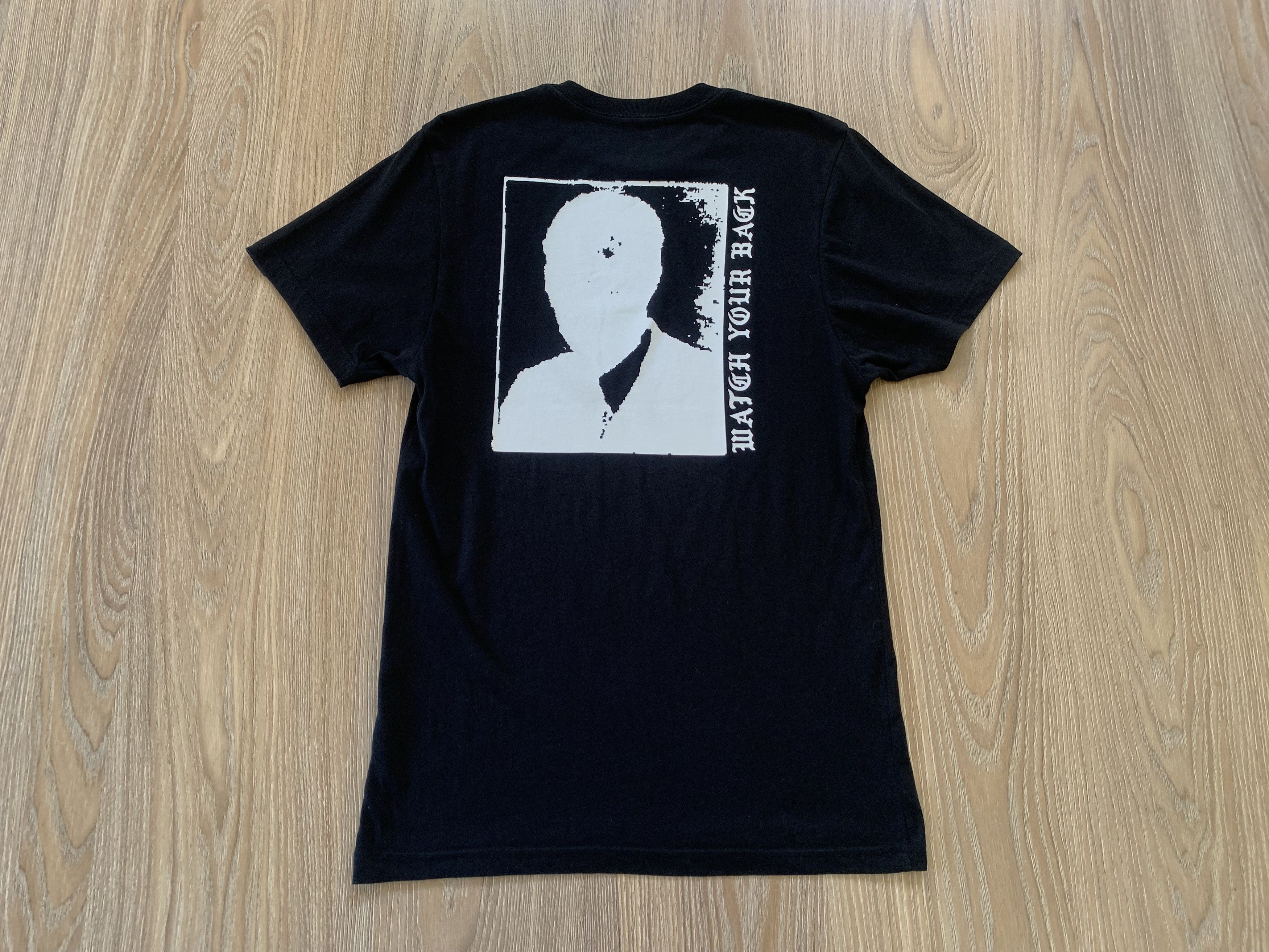 Vans Vans Watch Your Back Black Printed Custom Fit T-Shirt Size US S / EU 44-46 / 1 - 3 Thumbnail