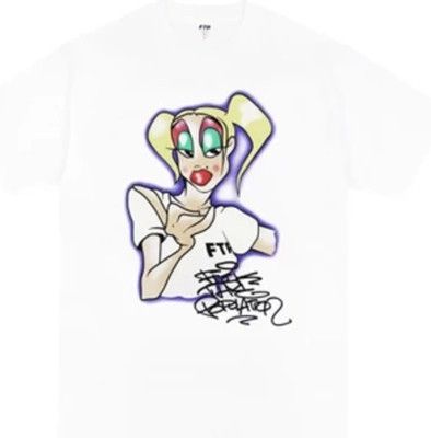 Fuck The Population FTP Lady Tee - White Size US M / EU 48-50 / 2 - 1 Thumbnail