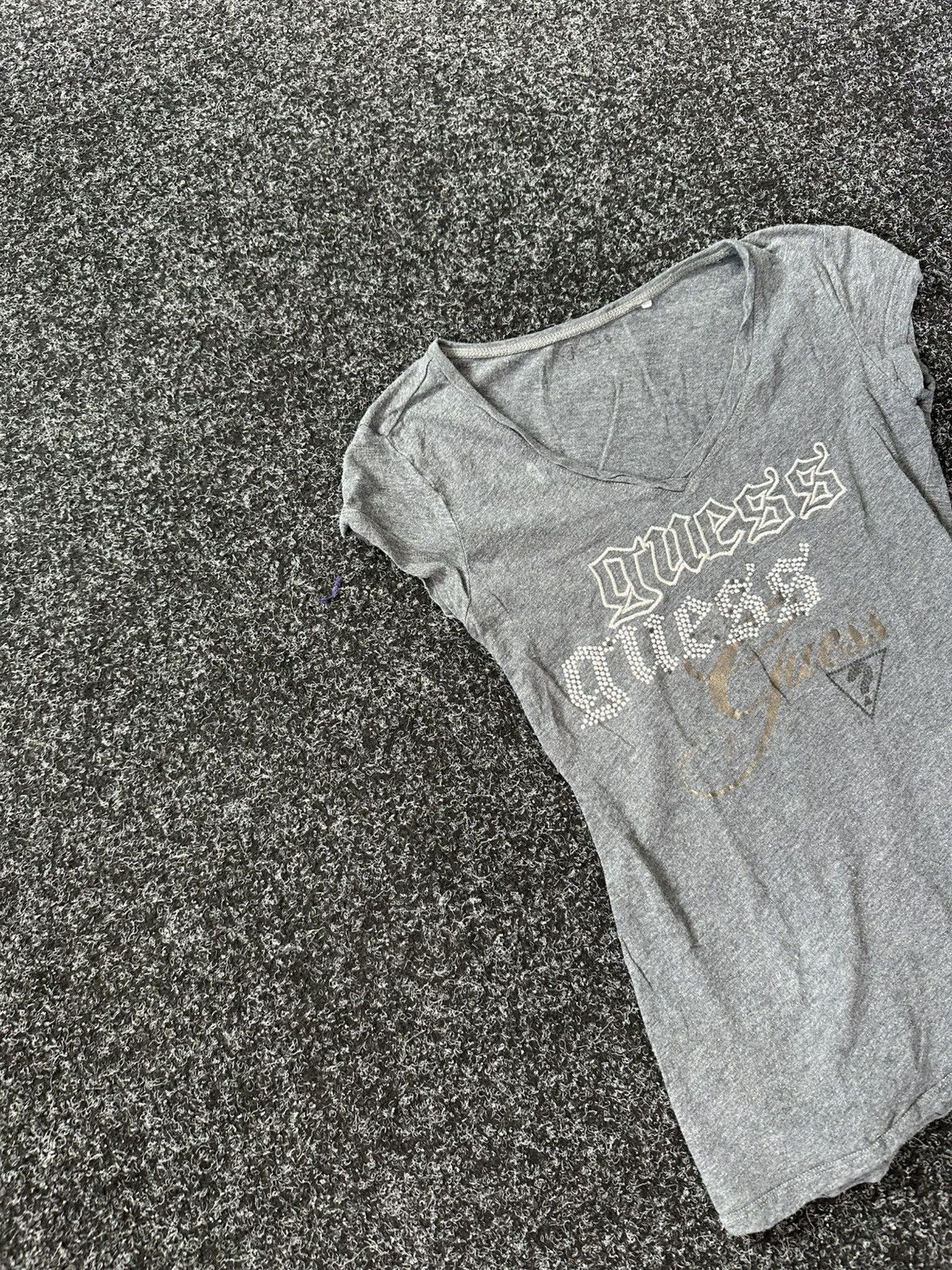 Designer × Guess × If Six Was Nine 🚨AVANT-GARDE GUESS TANK WOMEN Y2k BIG LOGO Size XS / US 0-2 / IT 36-38 - 2 Thumbnail