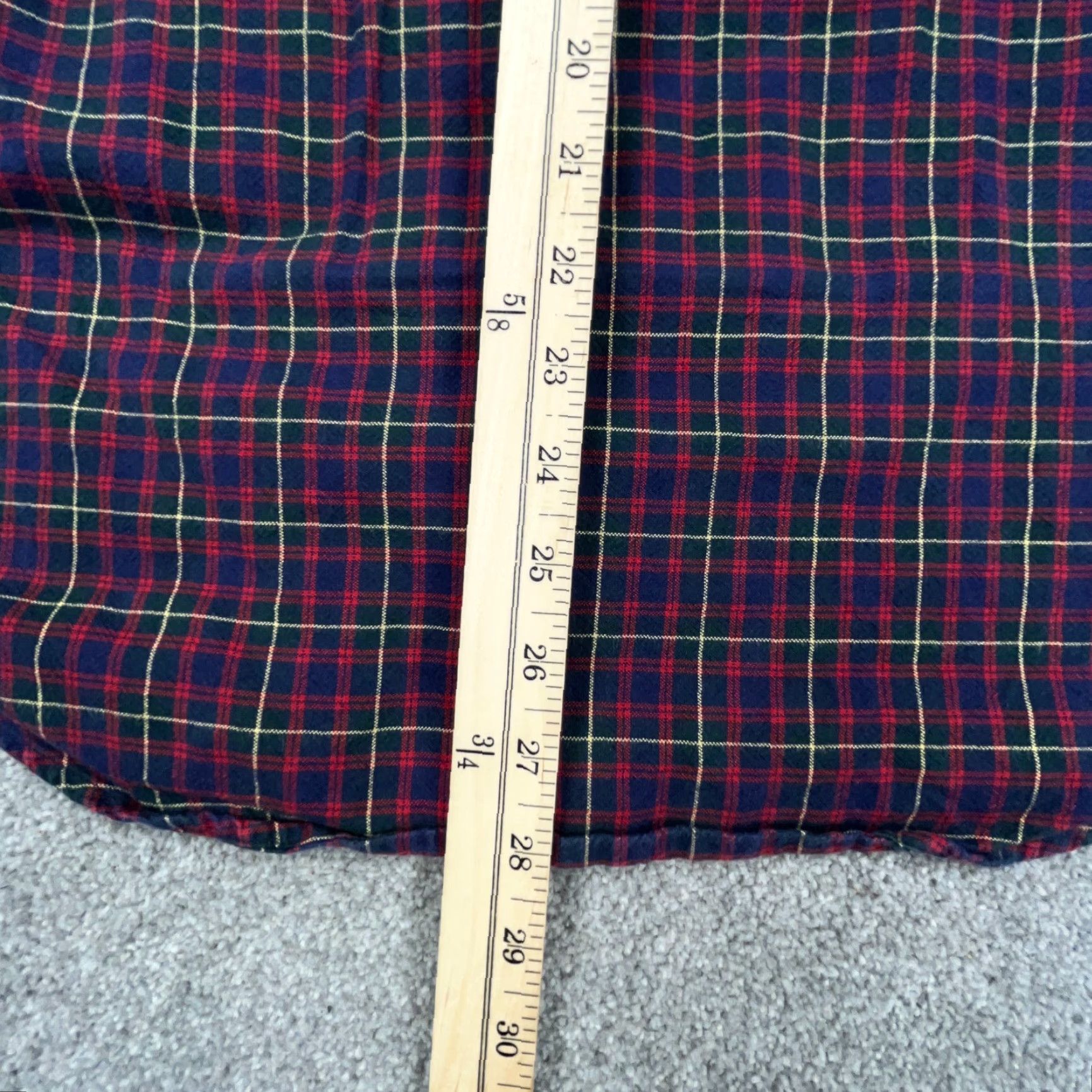 Ralph Lauren Ralph Lauren Shirt Men Medium Red Blue Flannel Button Up Tartan Classic Fit Size US L / EU 52-54 / 3 - 7 Thumbnail