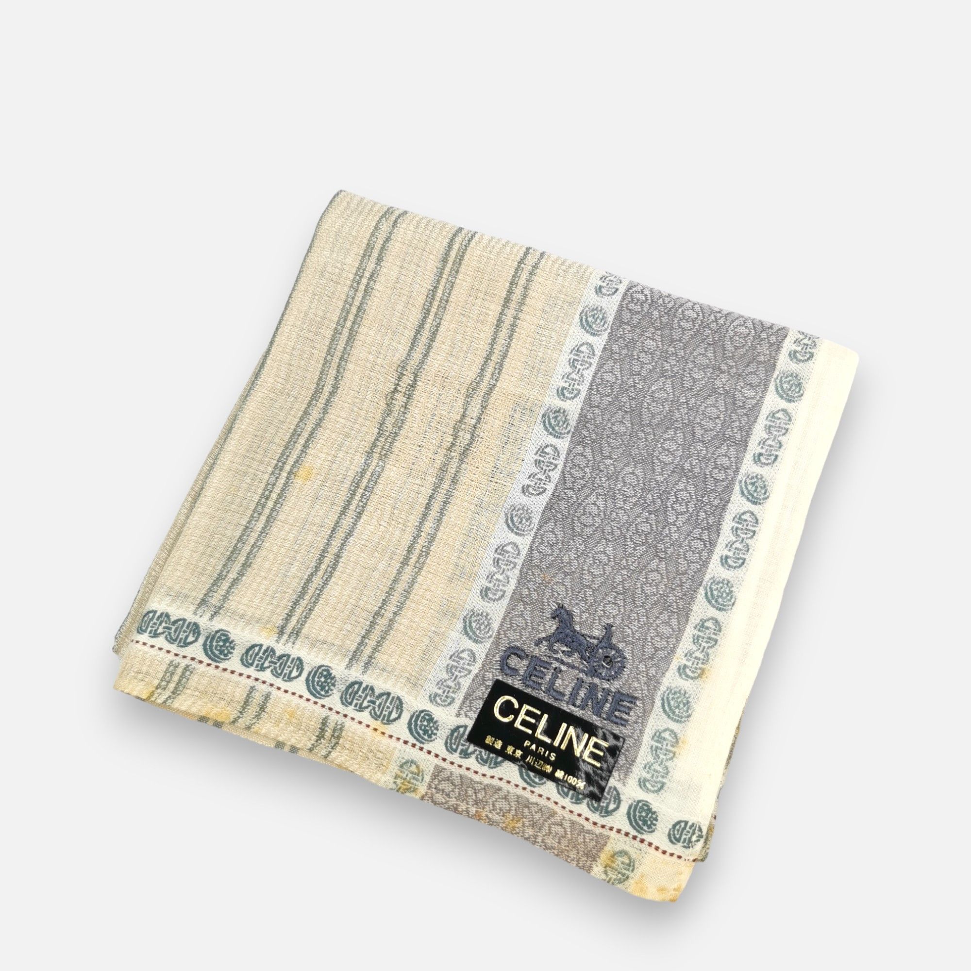 Kenzo × Vintage BNWT Vintage Kenzo Handkerchief Pocket Square Bandana Size ONE SIZE - 4 Thumbnail