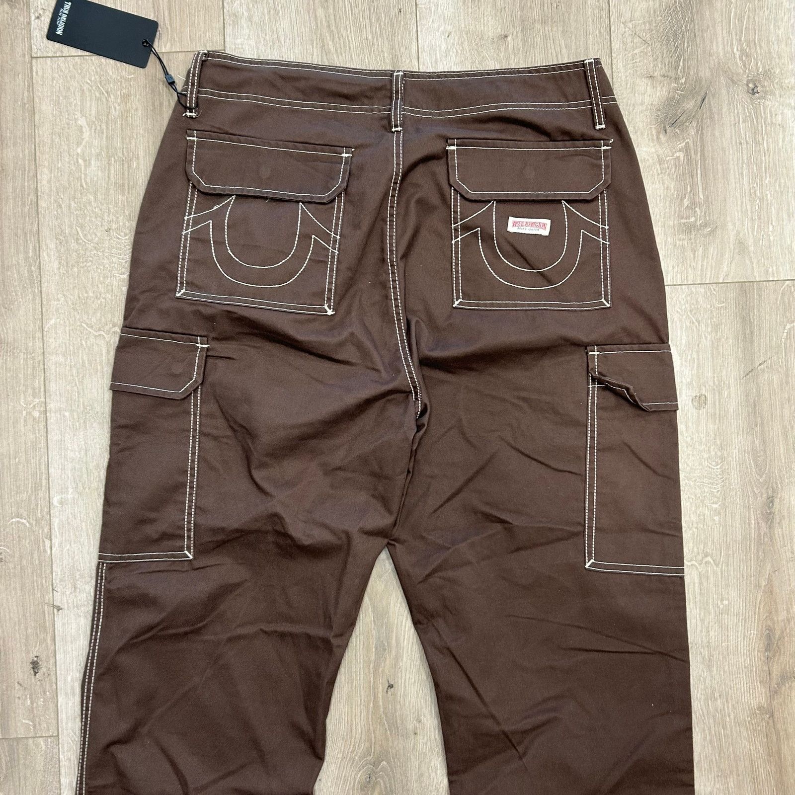 True Religion Brand New True Religion brown baggy cargo pants size 34 Size US 34 / EU 50 - 5 Thumbnail