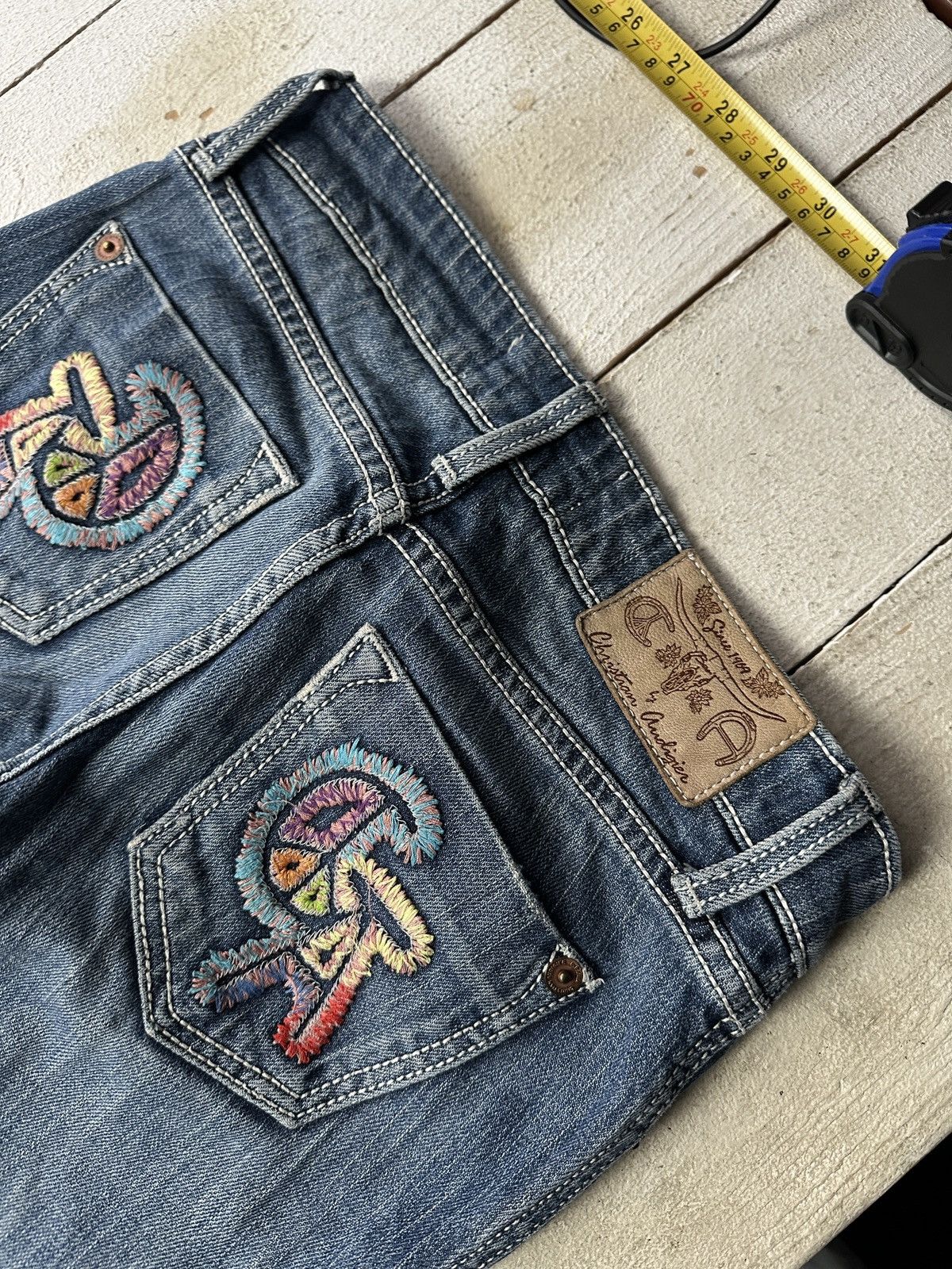 Christian Audigier 🚨 OPIUM ED HARDY CHRISTIAN AUDIGER C BAR A CA BIG LOGO JEANS Size 25" / US 0 / IT 36 - 5 Thumbnail