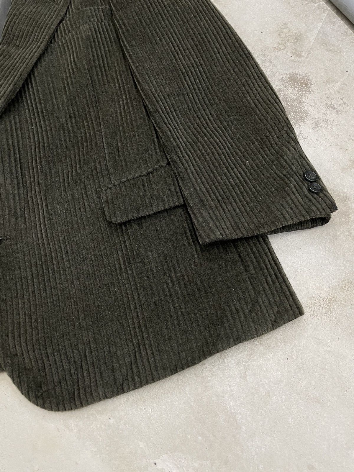 Designer Due Nuovo Antonio Italian Designer Curduroy Blazer Size 34S - 5 Thumbnail
