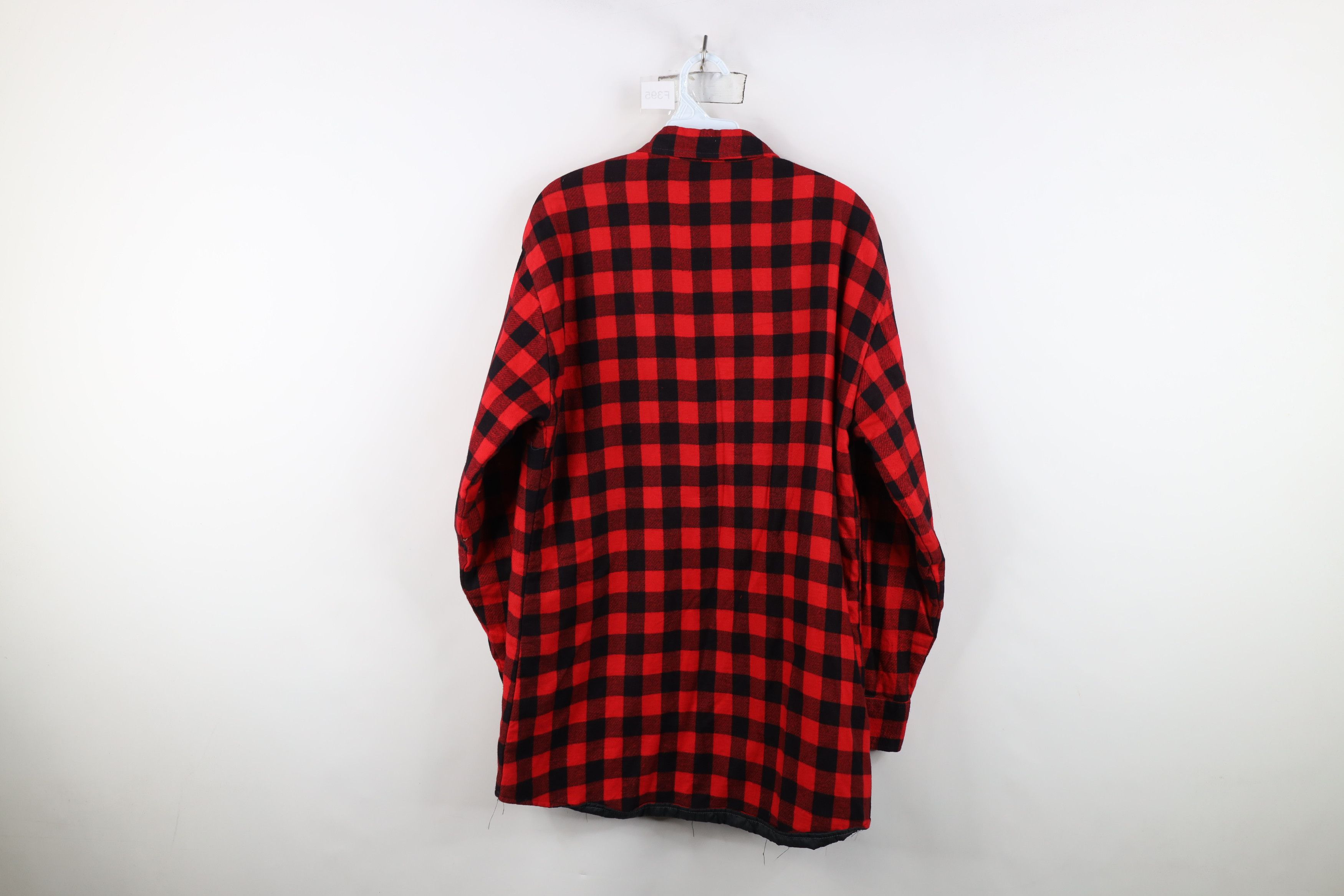 Vintage Vintage 90s Streetwear Plaid Flannel Button Shirt Jacket Jac Size US M / EU 48-50 / 2 - 14 Thumbnail