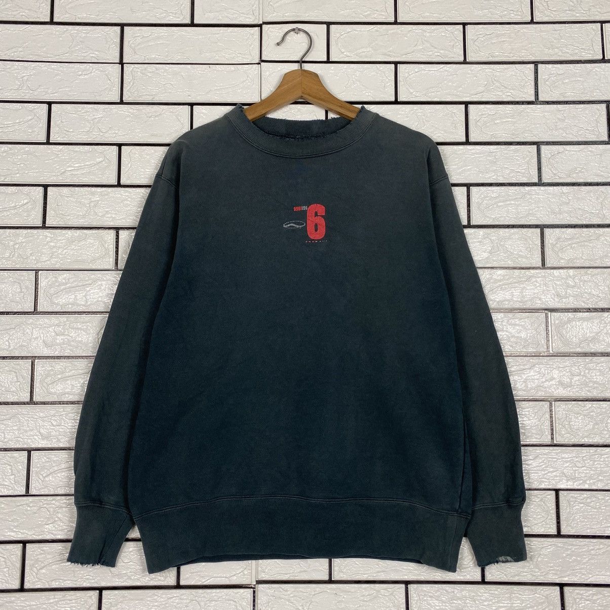 Japanese Brand Vintage Sweatshirt Vans Big Logo Size US M / EU 48-50 / 2 - 2 Thumbnail