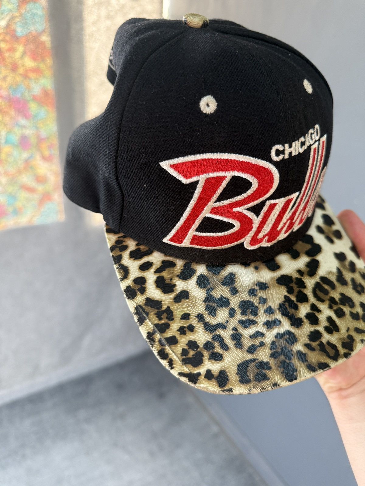 Mitchell & Ness Mitchell and Ness Chicago Bulls Snake Skin Hat Size ONE SIZE - 4 Thumbnail