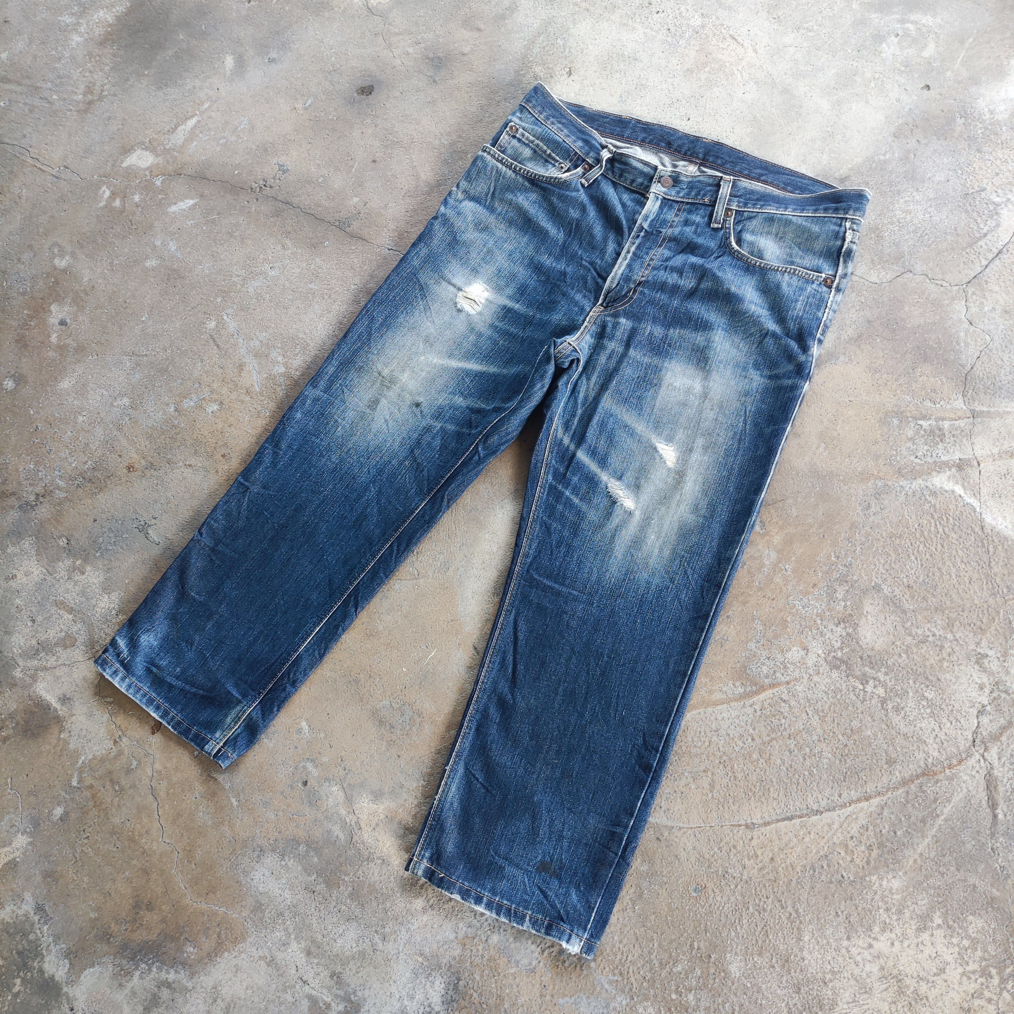 Edwin Vintage Edwin Brand Jeans Ripped Pants Size US 39 - 2 Thumbnail