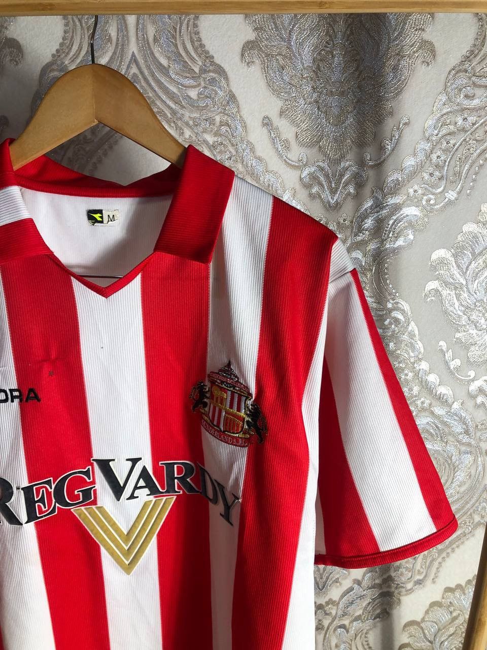 Diadora VINTAGE DIADORA FC SUNDERLAND ENGLAND SOCCER JERSEY RETRO Size US M / EU 48-50 / 2 - 2 Thumbnail
