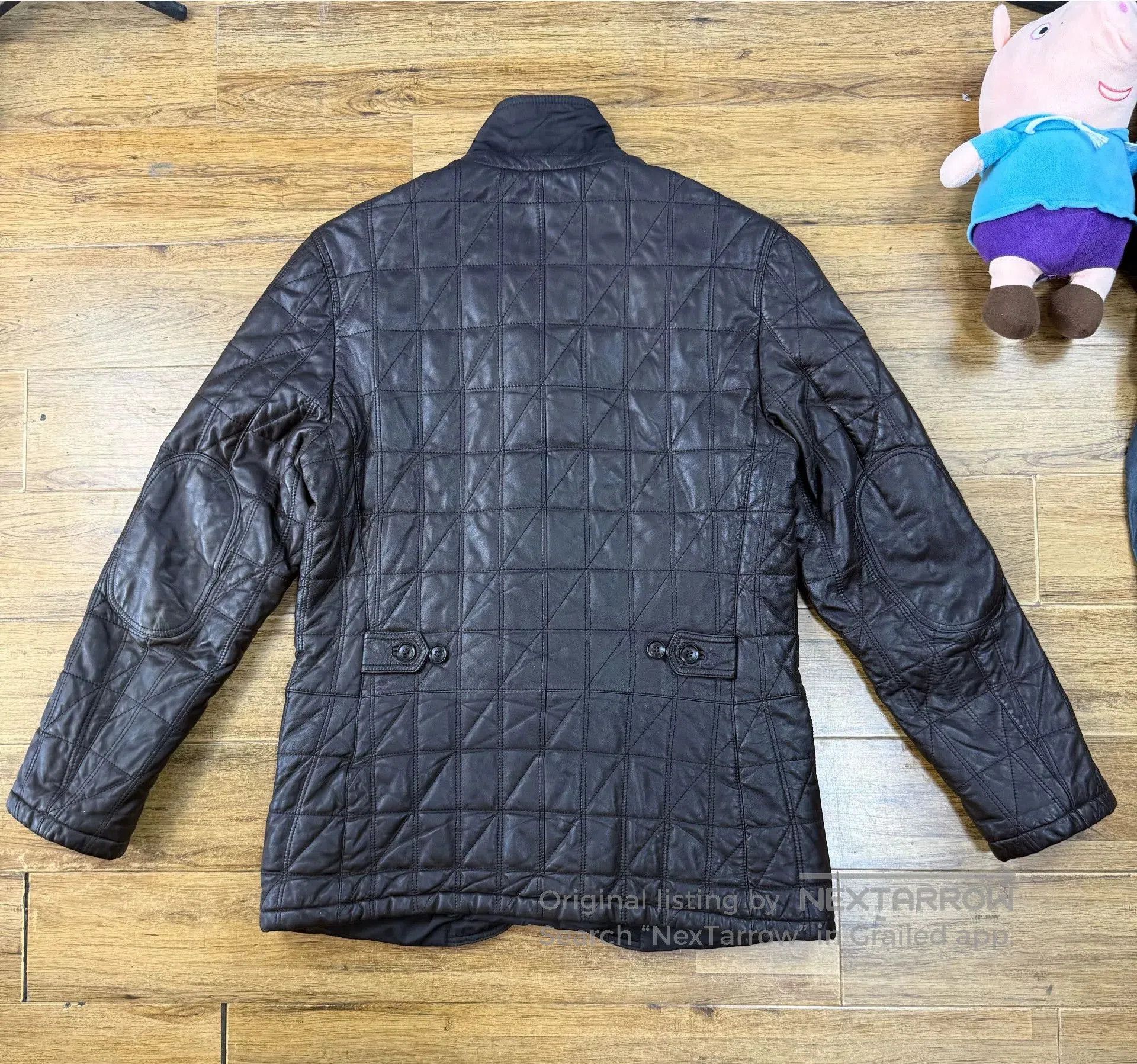 Ermenegildo Zegna Zegna Men's Leather Jacket Size 50. Size US M / EU 48-50 / 2 - 2 Thumbnail
