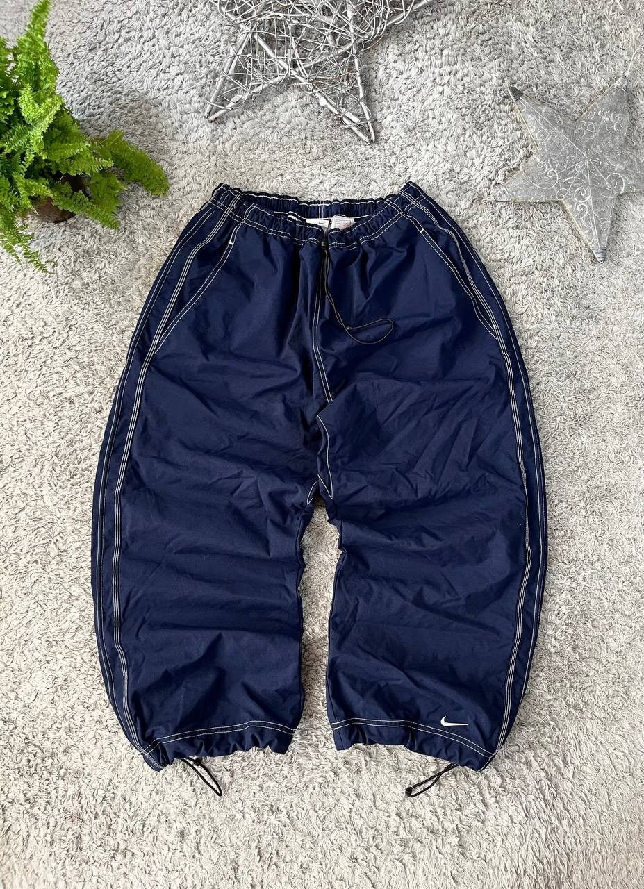 Nike × Vintage Pants Nike Vintage 00s Gorpcore Streetwear Rap Swag Logo Size US 32 / EU 48 - 1 Thumbnail